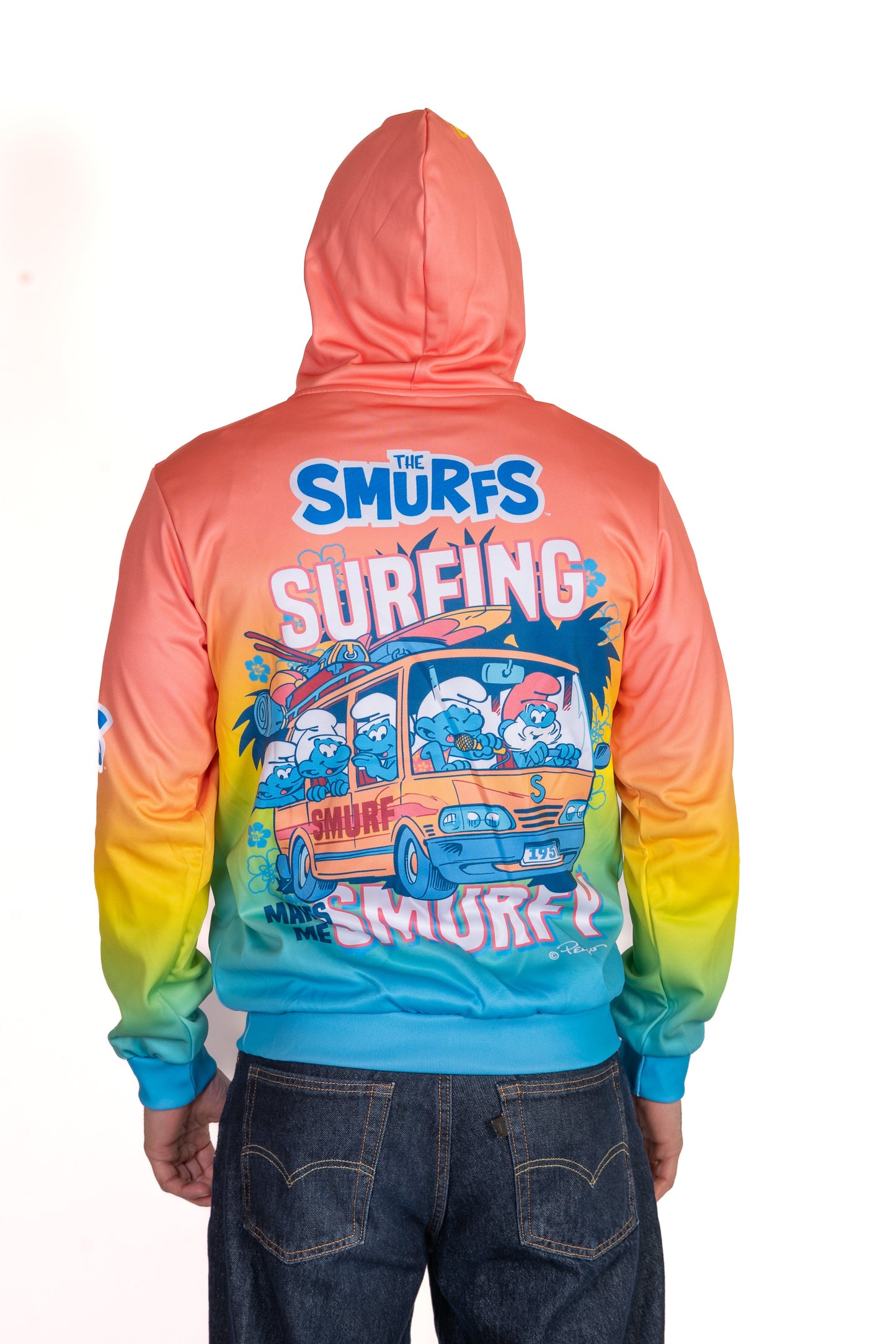Sweat à capuche - Smurfs Smurfing Men