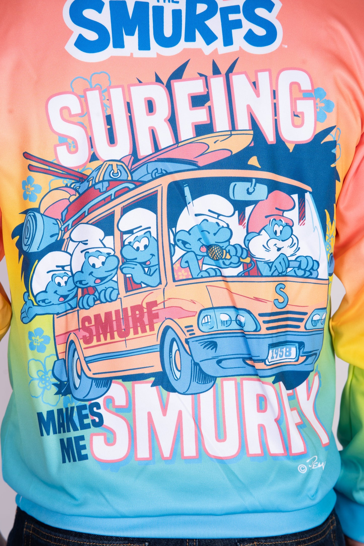Sweat à capuche - Smurfs Smurfing Men