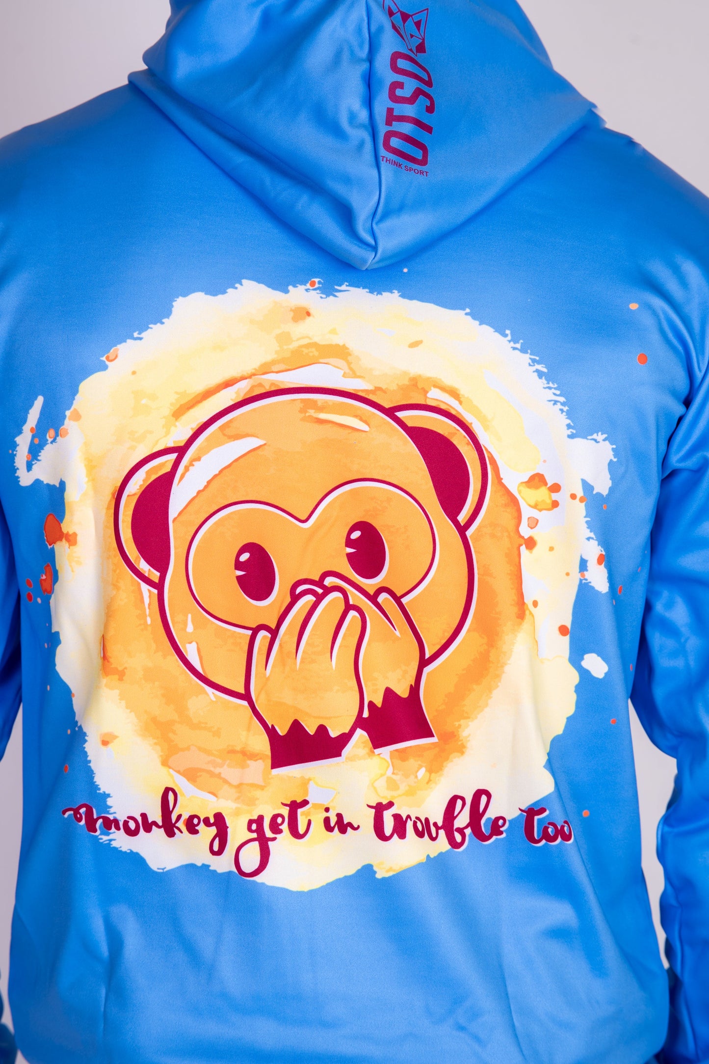 Sweat à capuche - Emoji Monkey See