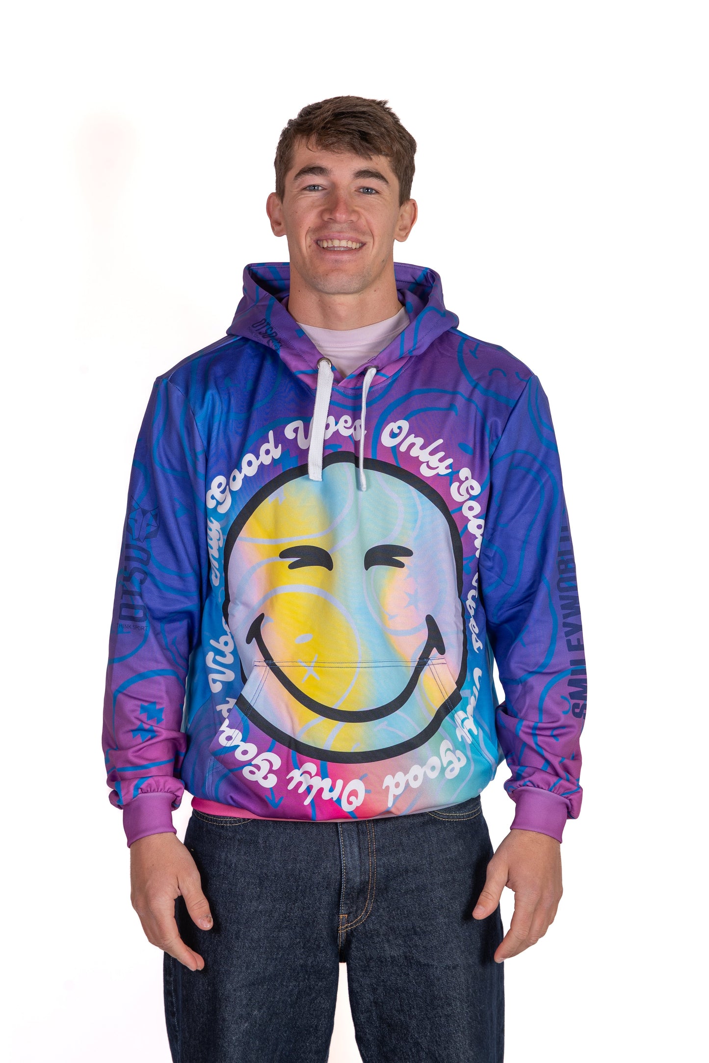 Sweat à capuche - S.W.Smiley Vibes