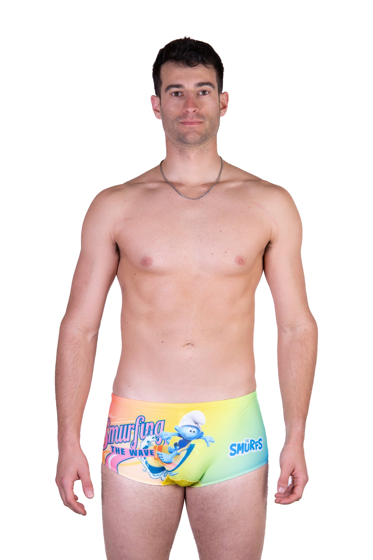 Boxer de bain - Smurf Smurfing
