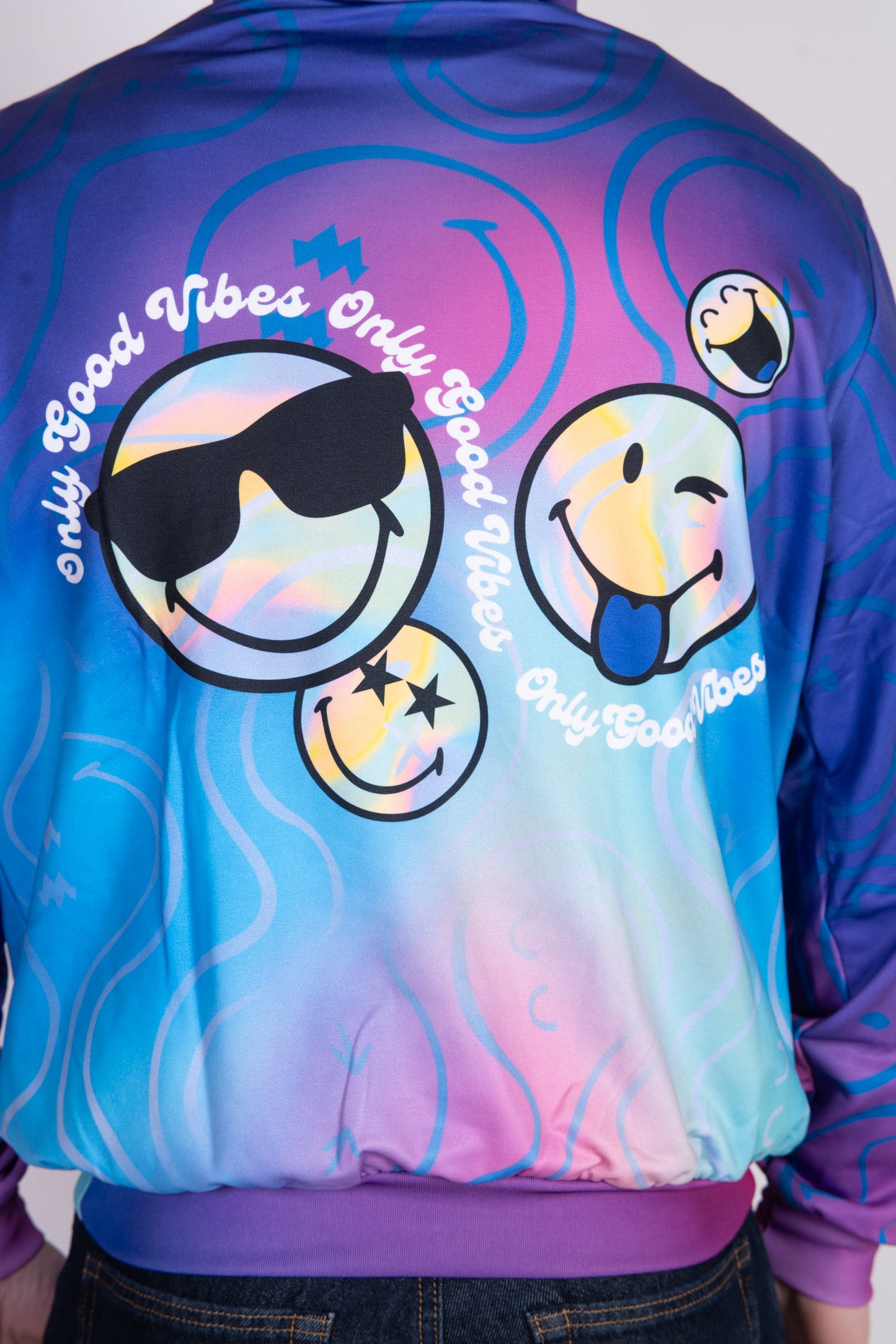 Sweat à capuche - S.W.Smiley Vibes