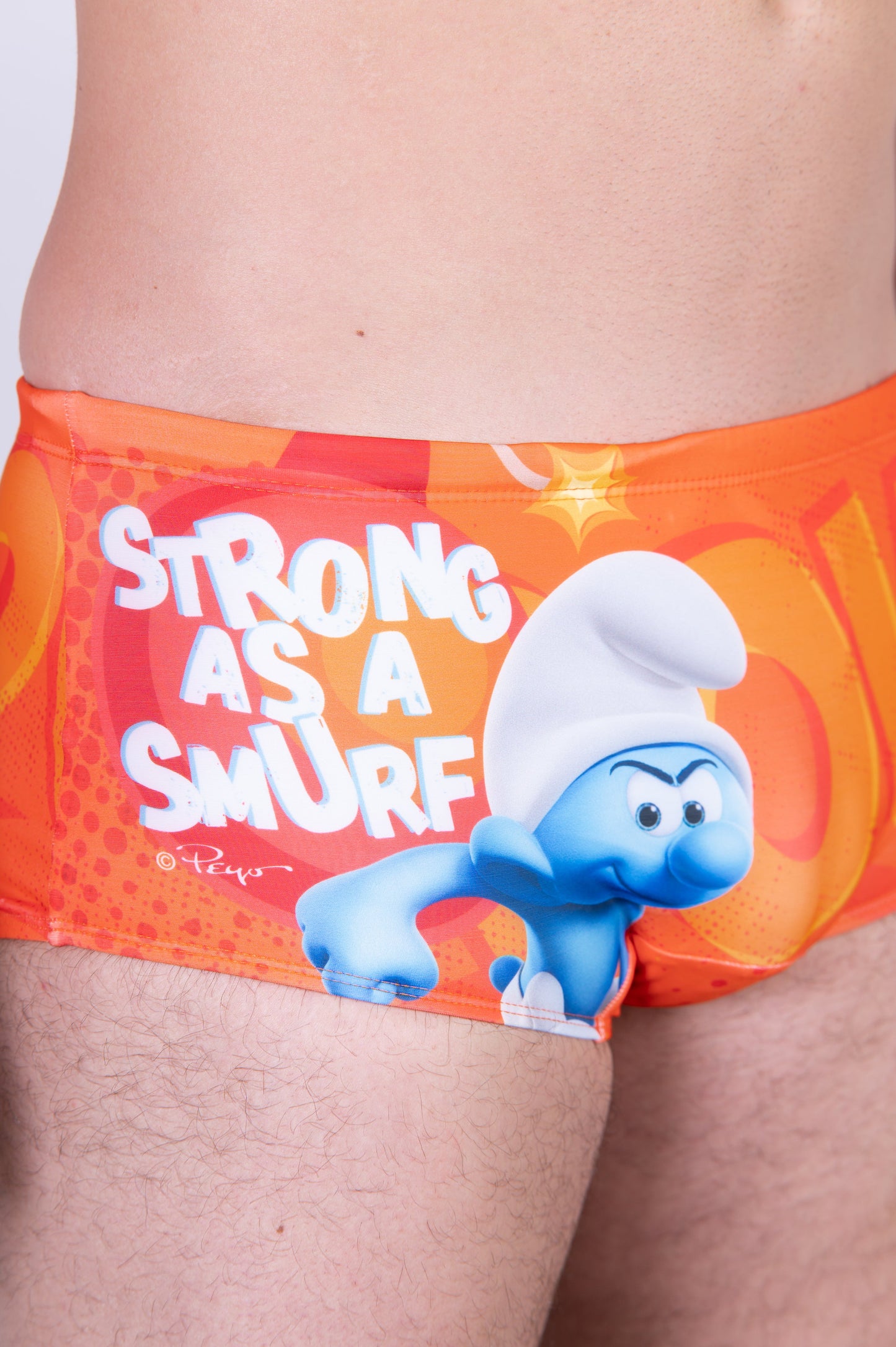 Boxer de bain - Smurf Strong