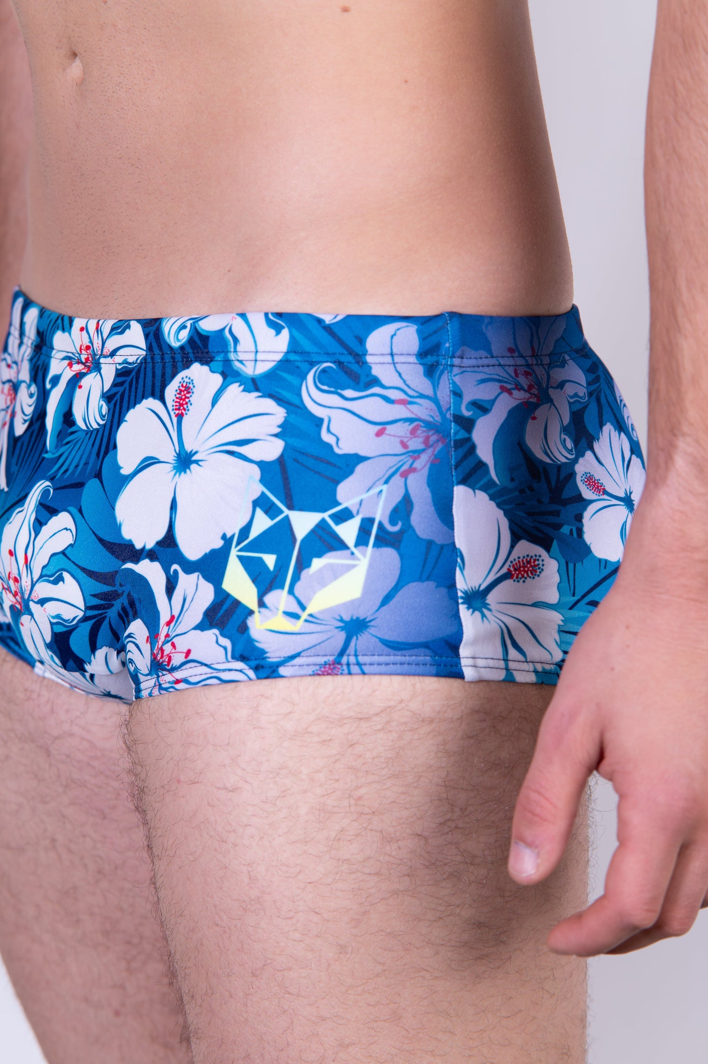 Boxer de bain - Swim Bike Run Flower
