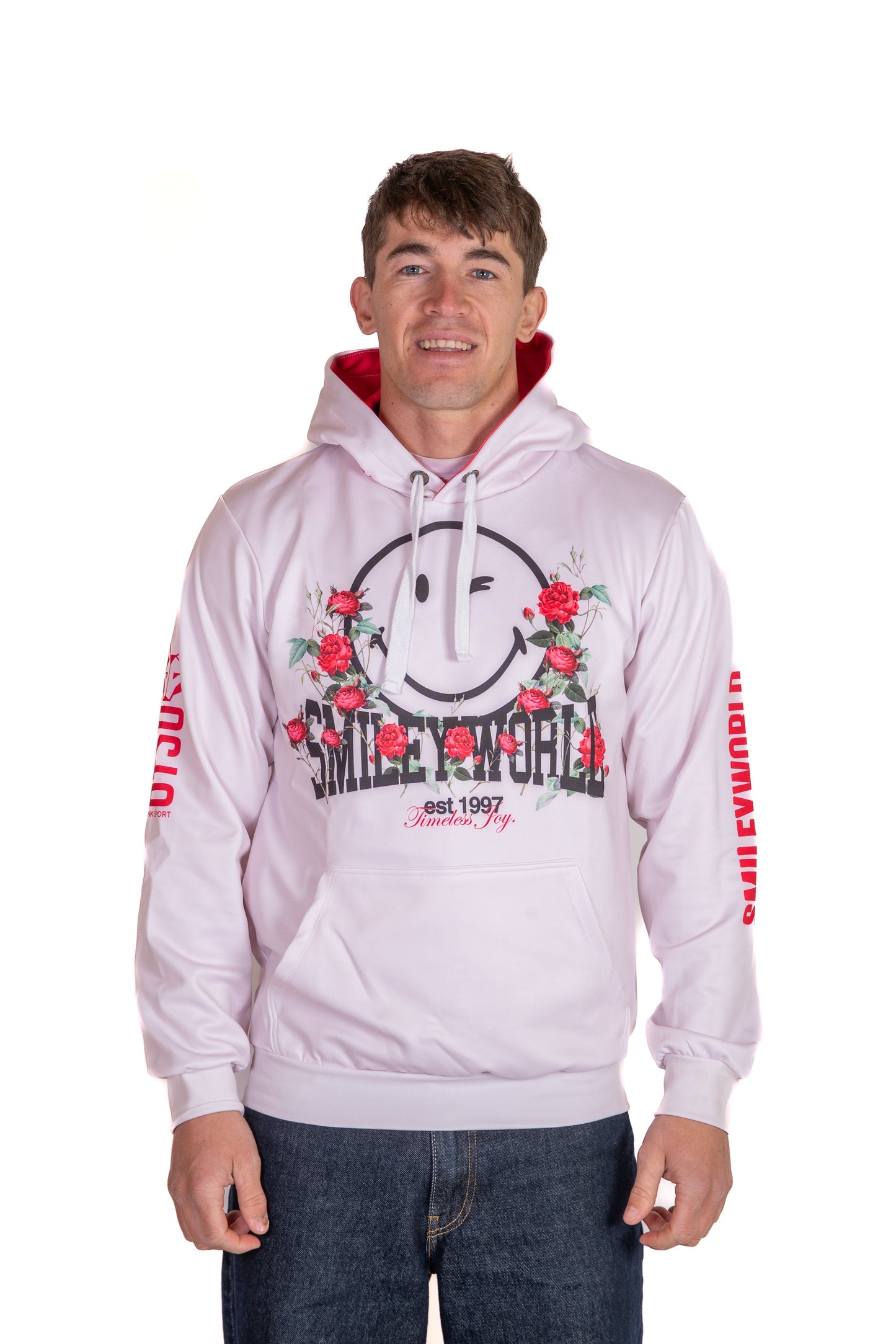 Sweat à capuche - Smiley Vintage