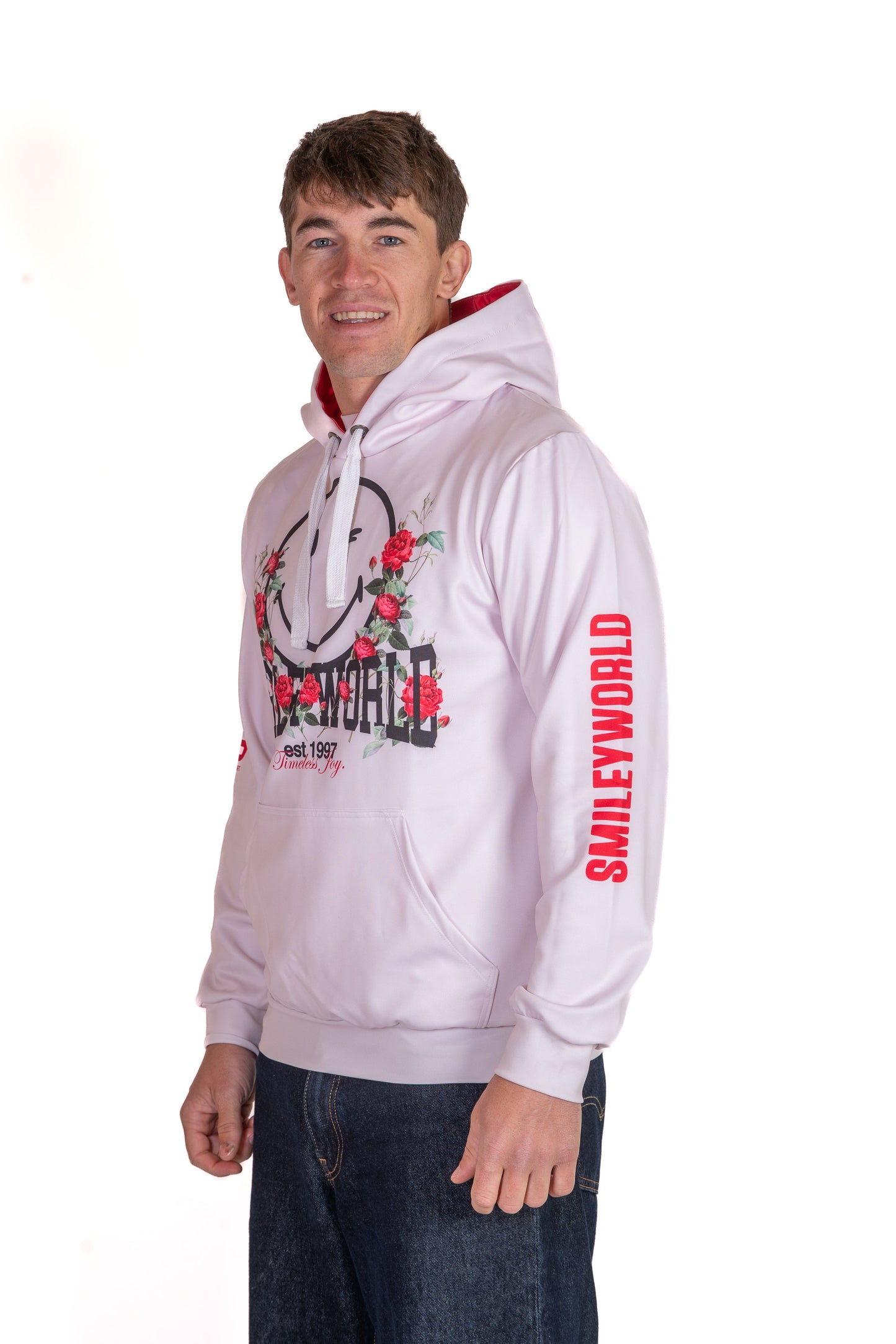 Sweat à capuche - Smiley Vintage