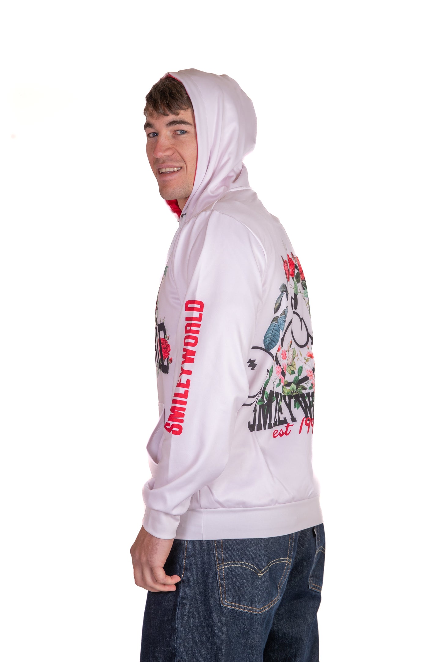 Sweat à capuche - Smiley Vintage