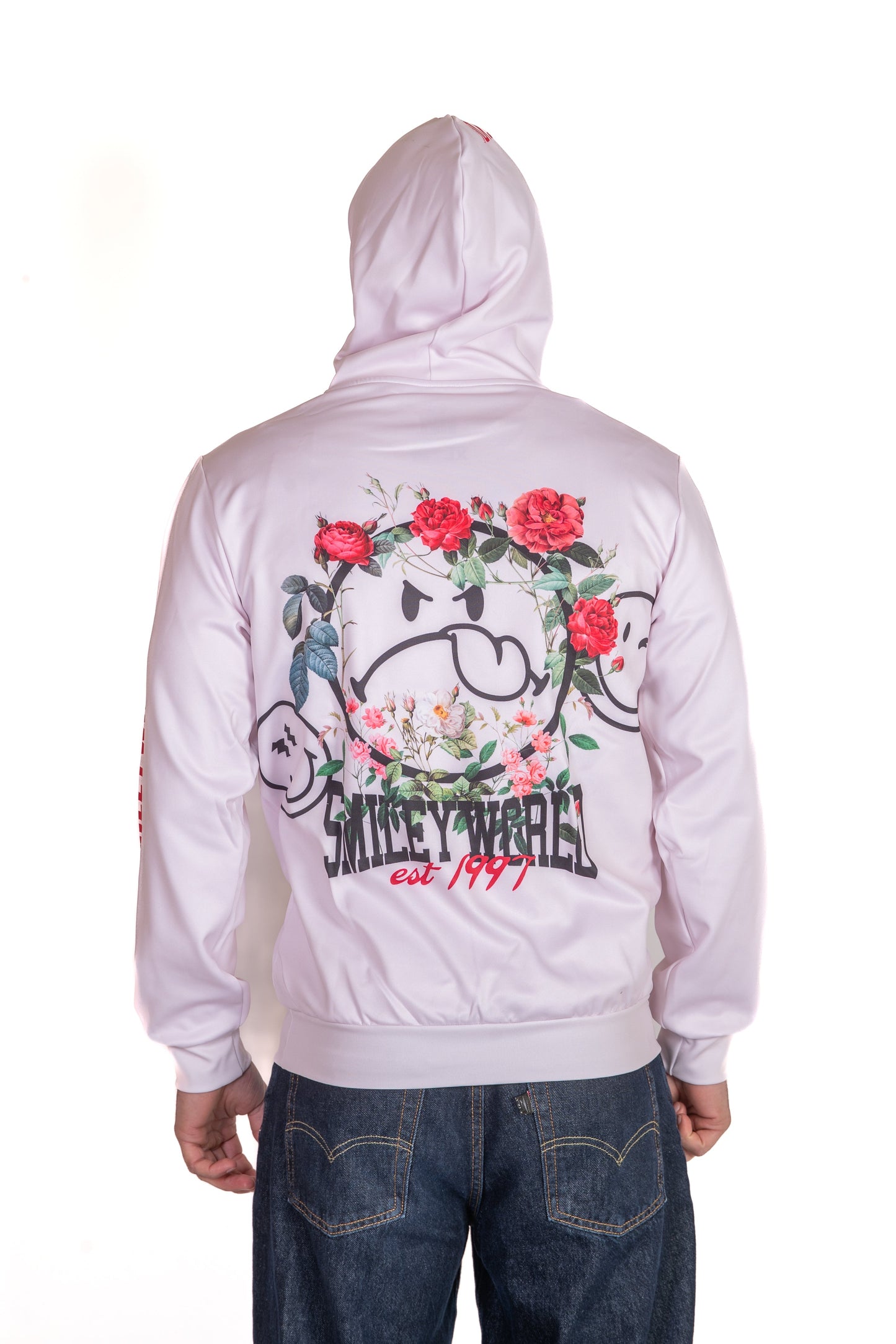 Sweat à capuche - Smiley Vintage