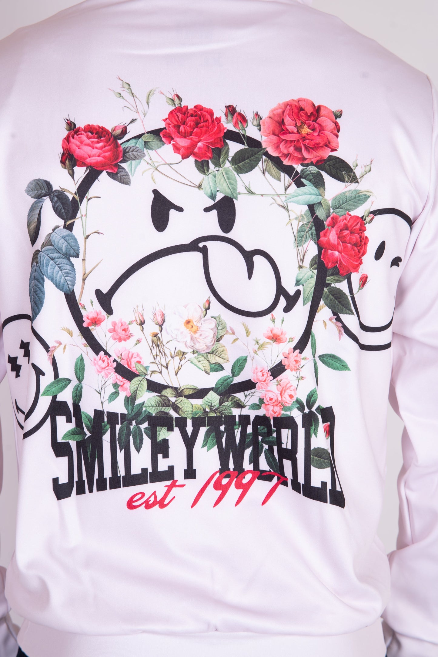 Sweat à capuche - Smiley Vintage