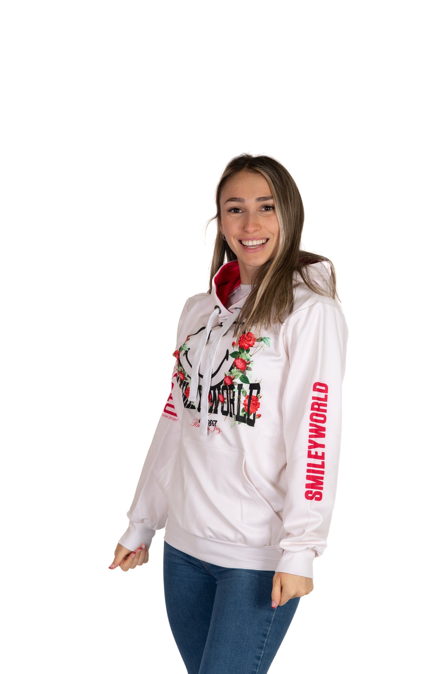 Sweat à capuche - Smiley Vintage