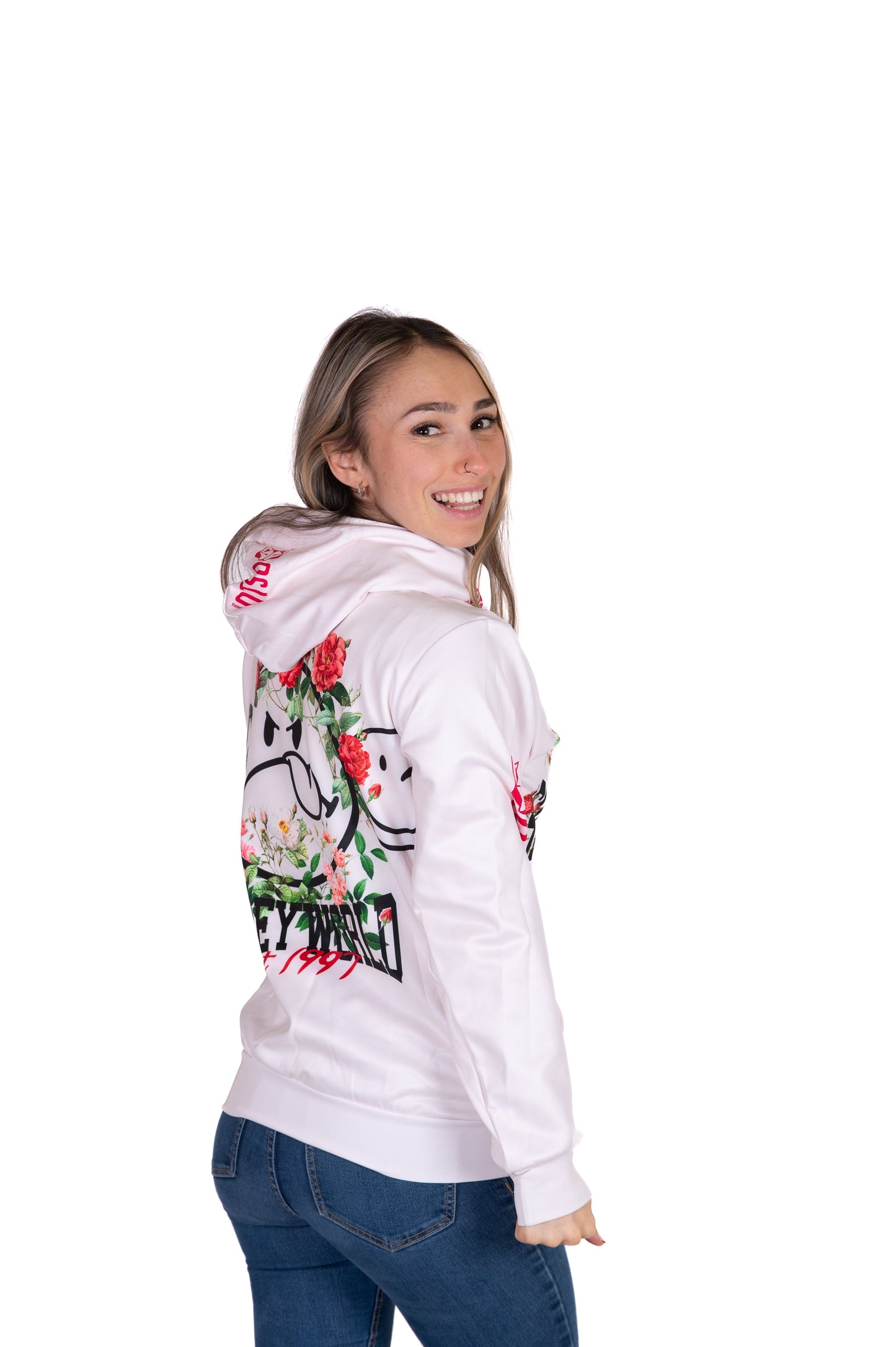 Sweat à capuche - Smiley Vintage