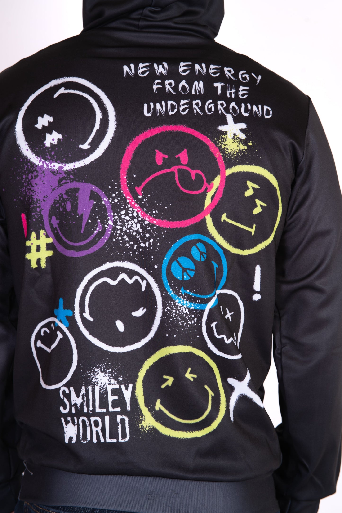 Sweat à capuche - Smiley Festival