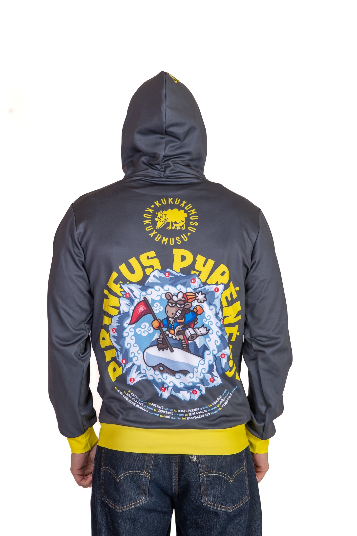 Hooded sweatshirt - Kukuxumusu Pyrenees