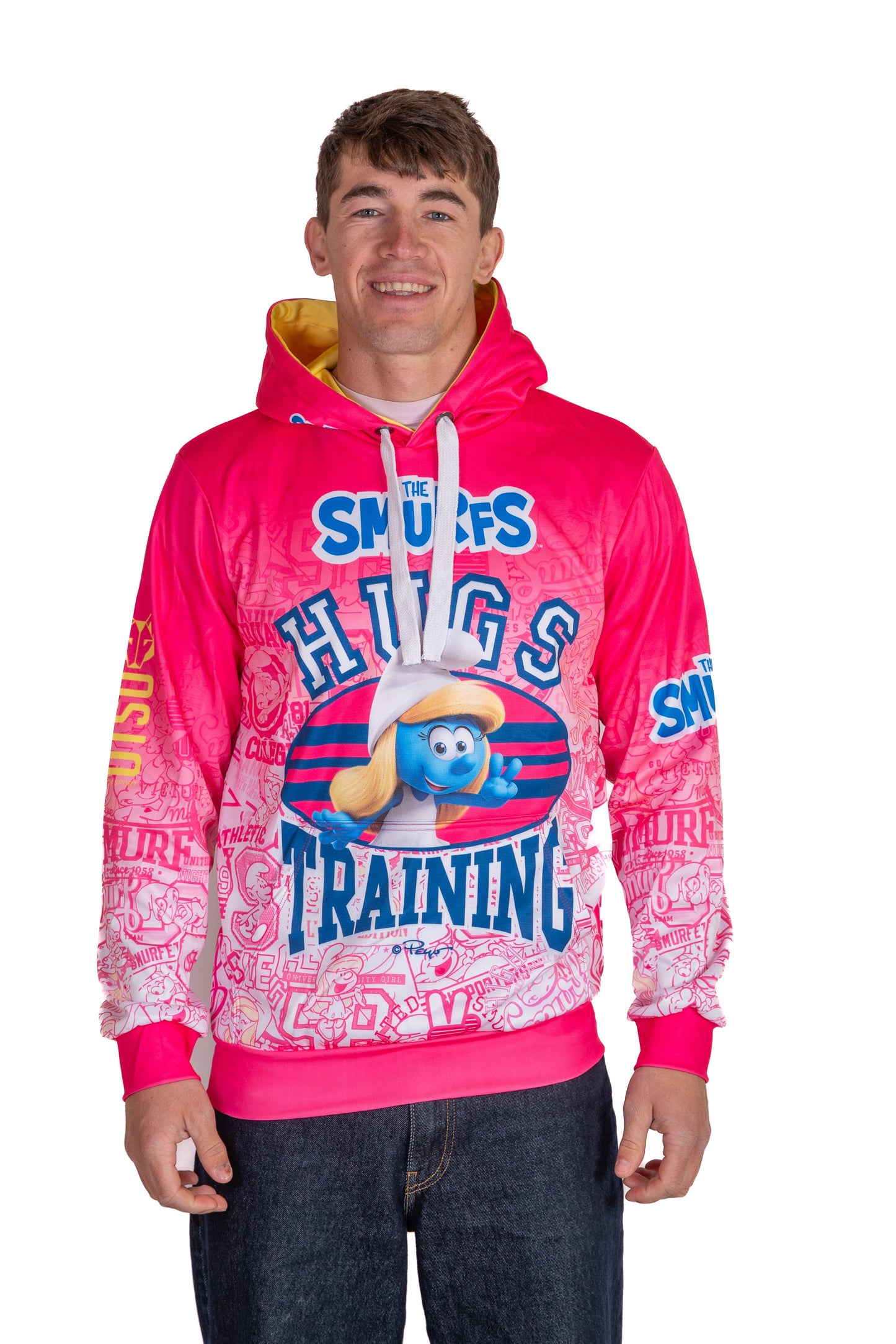 Hooded sweatshirt - Smurfs Embraces