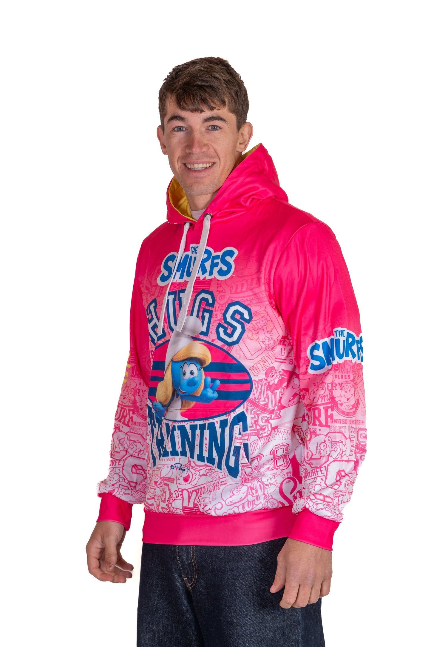 Hooded sweatshirt - Smurfs Embraces