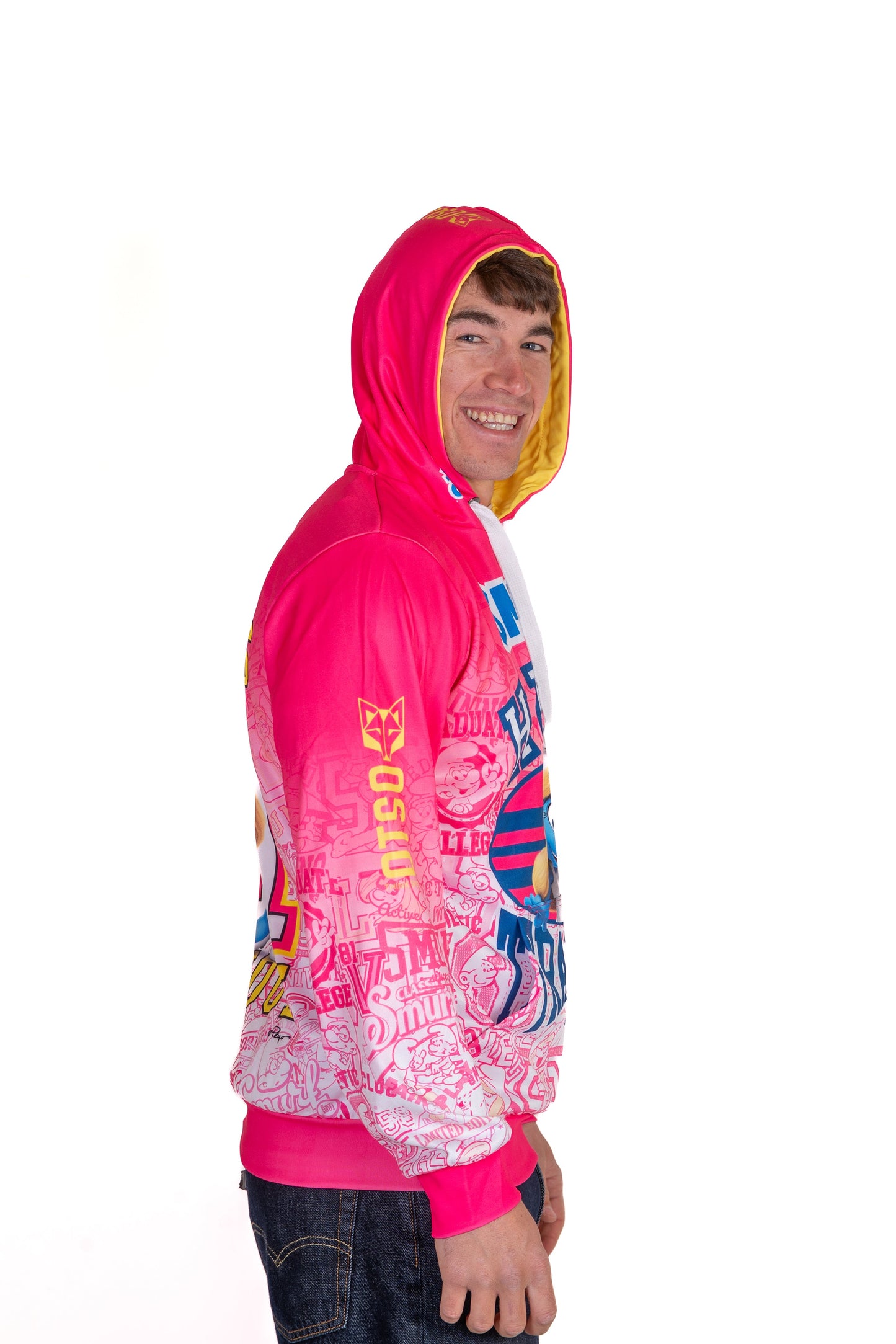Hooded sweatshirt - Smurfs Embraces