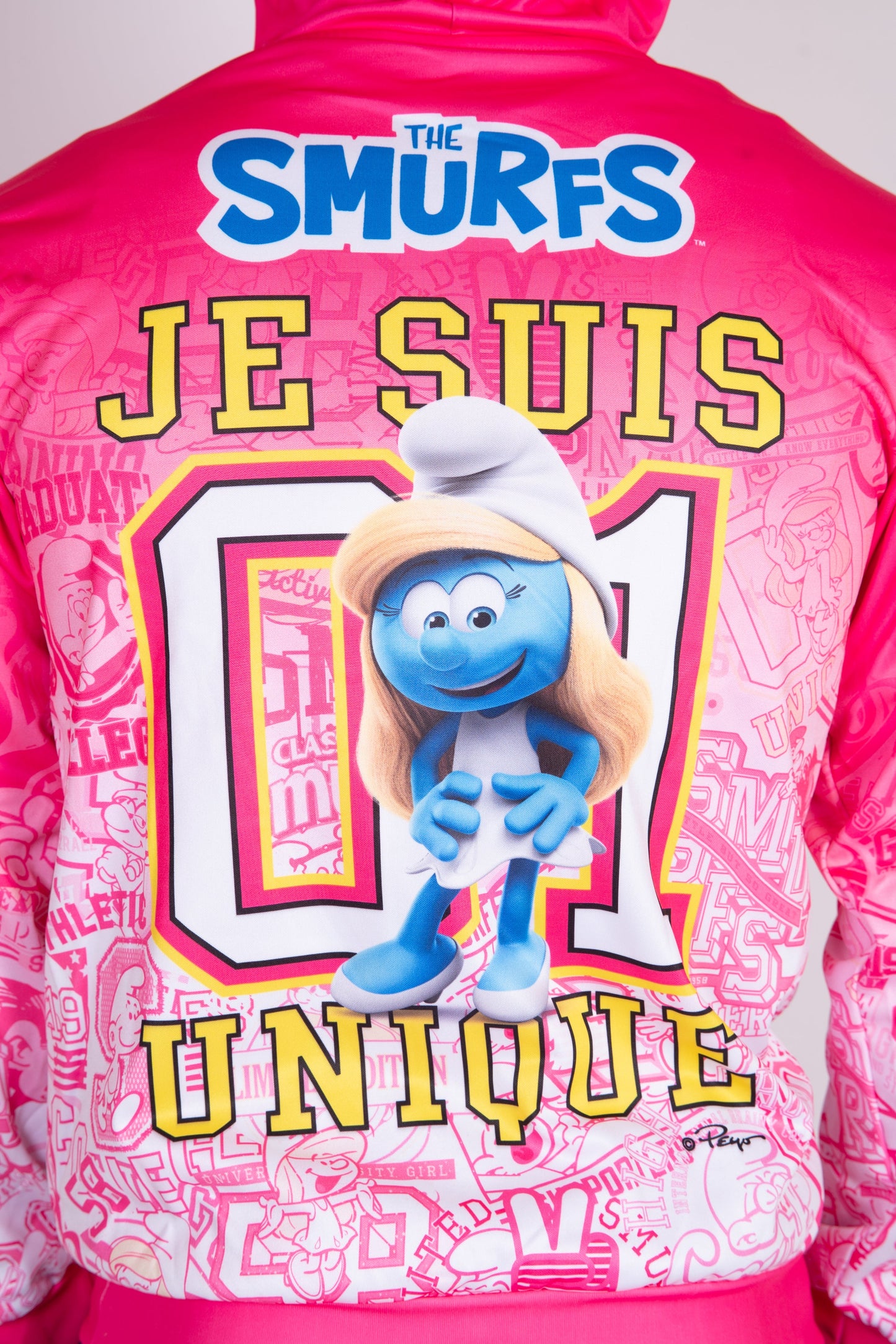 Hooded sweatshirt - Smurfs Embraces