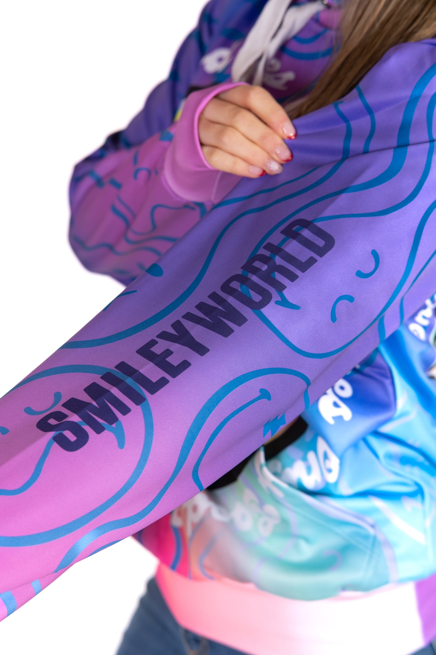 Sweat à capuche - S.W.Smiley Vibes