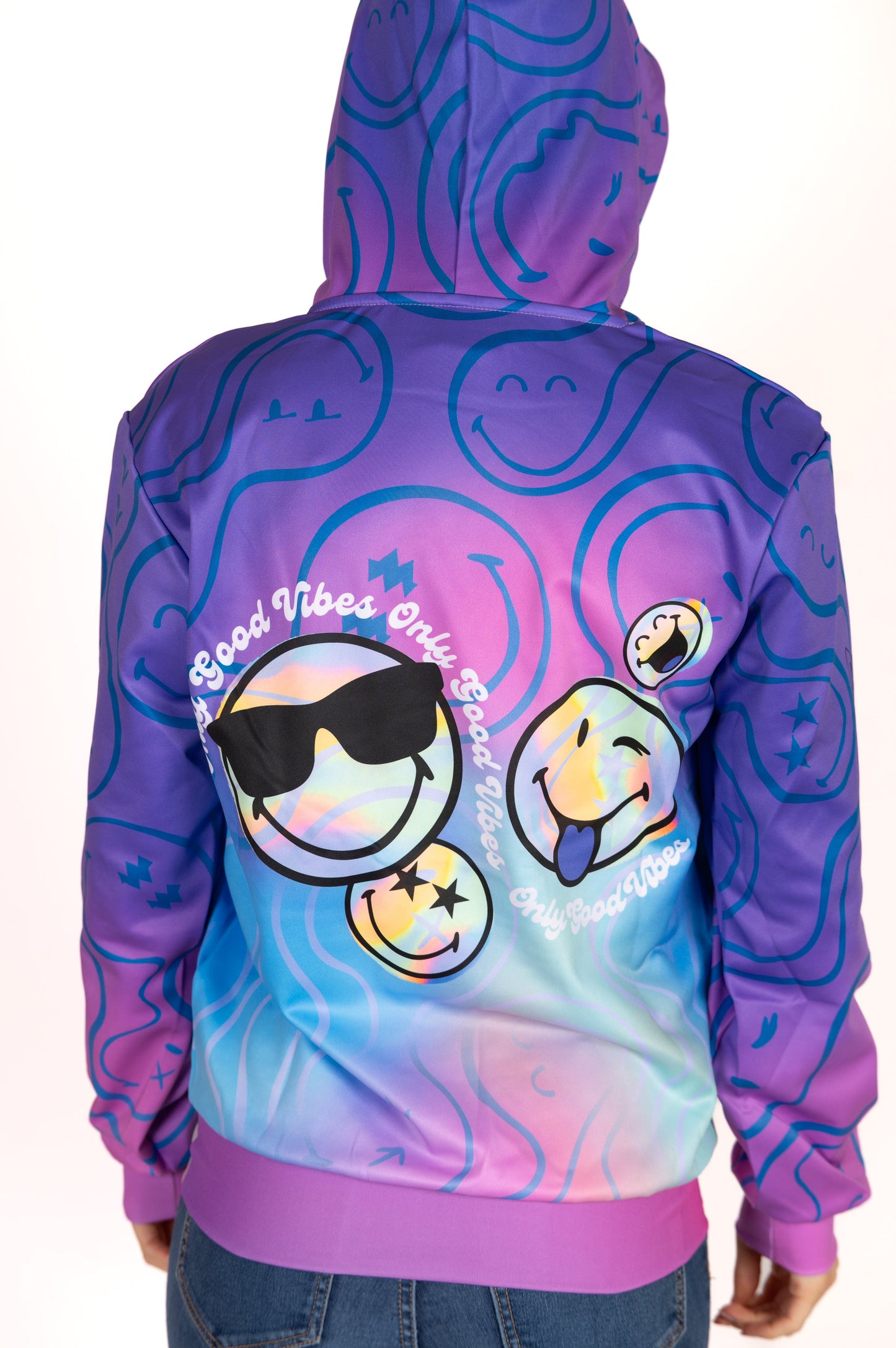 Sweat à capuche - S.W.Smiley Vibes