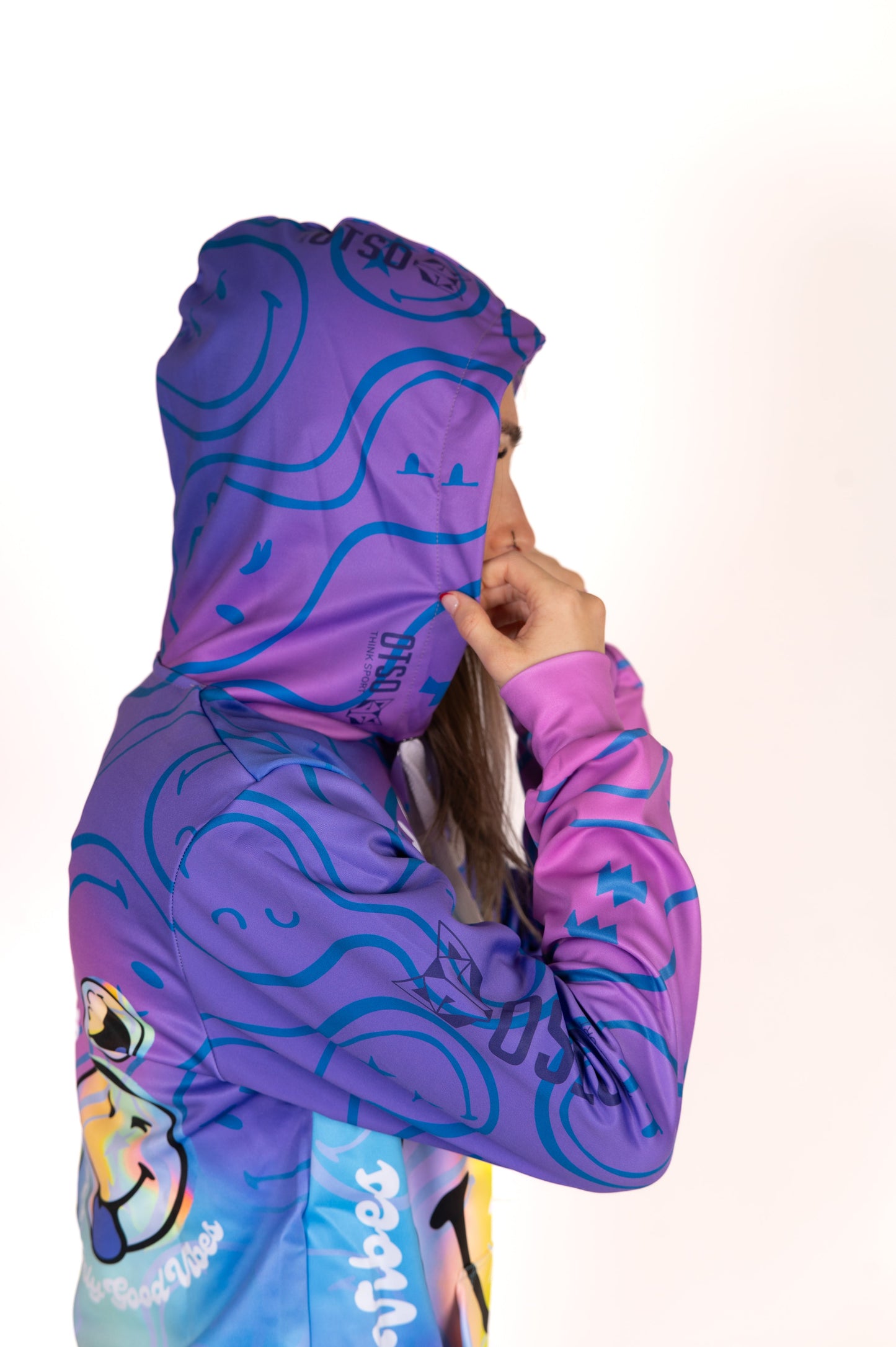 Sweat à capuche - S.W.Smiley Vibes