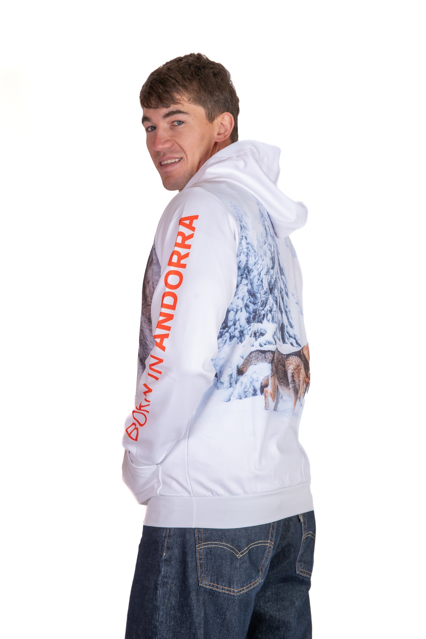 Hooded Sweatshirt - Wolf