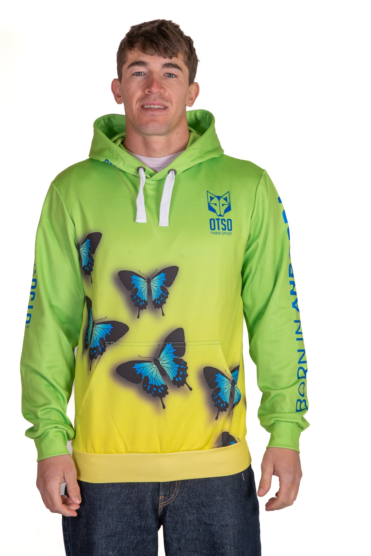Hooded sweatshirt - Butterfly