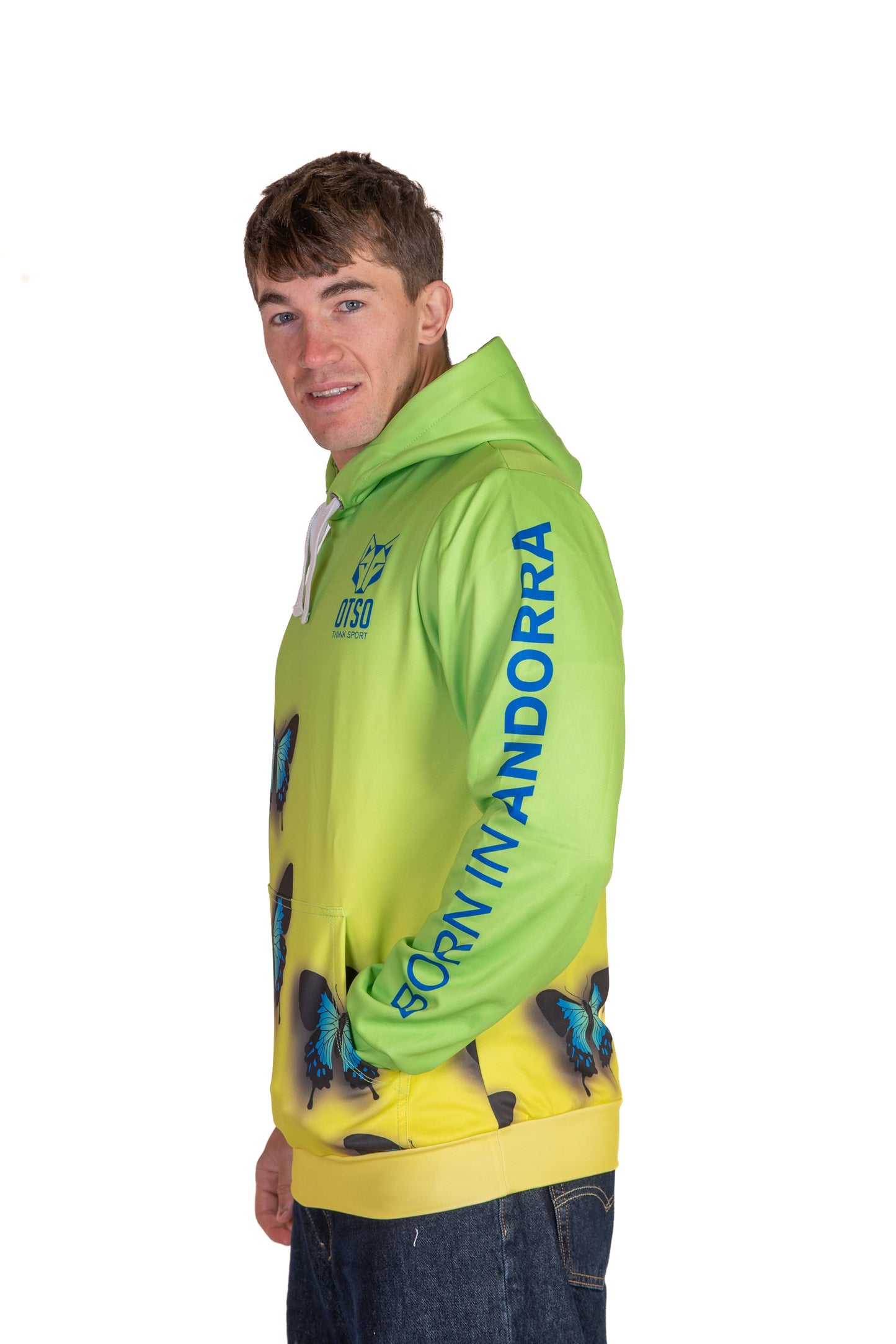 Hooded sweatshirt - Butterfly
