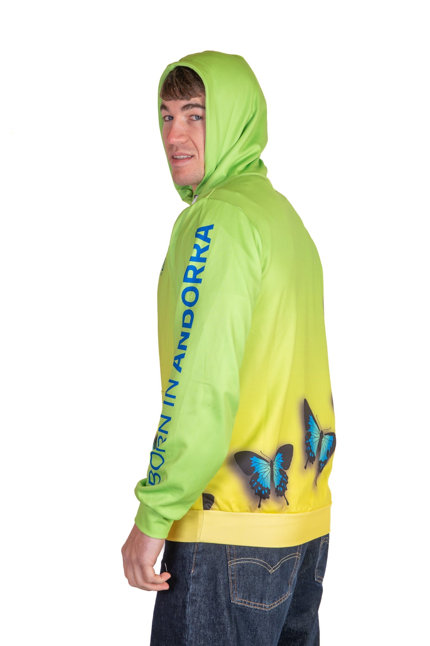 Hooded sweatshirt - Butterfly