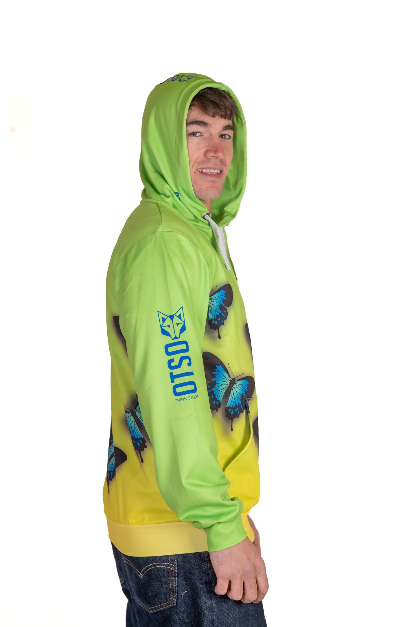 Hooded sweatshirt - Butterfly