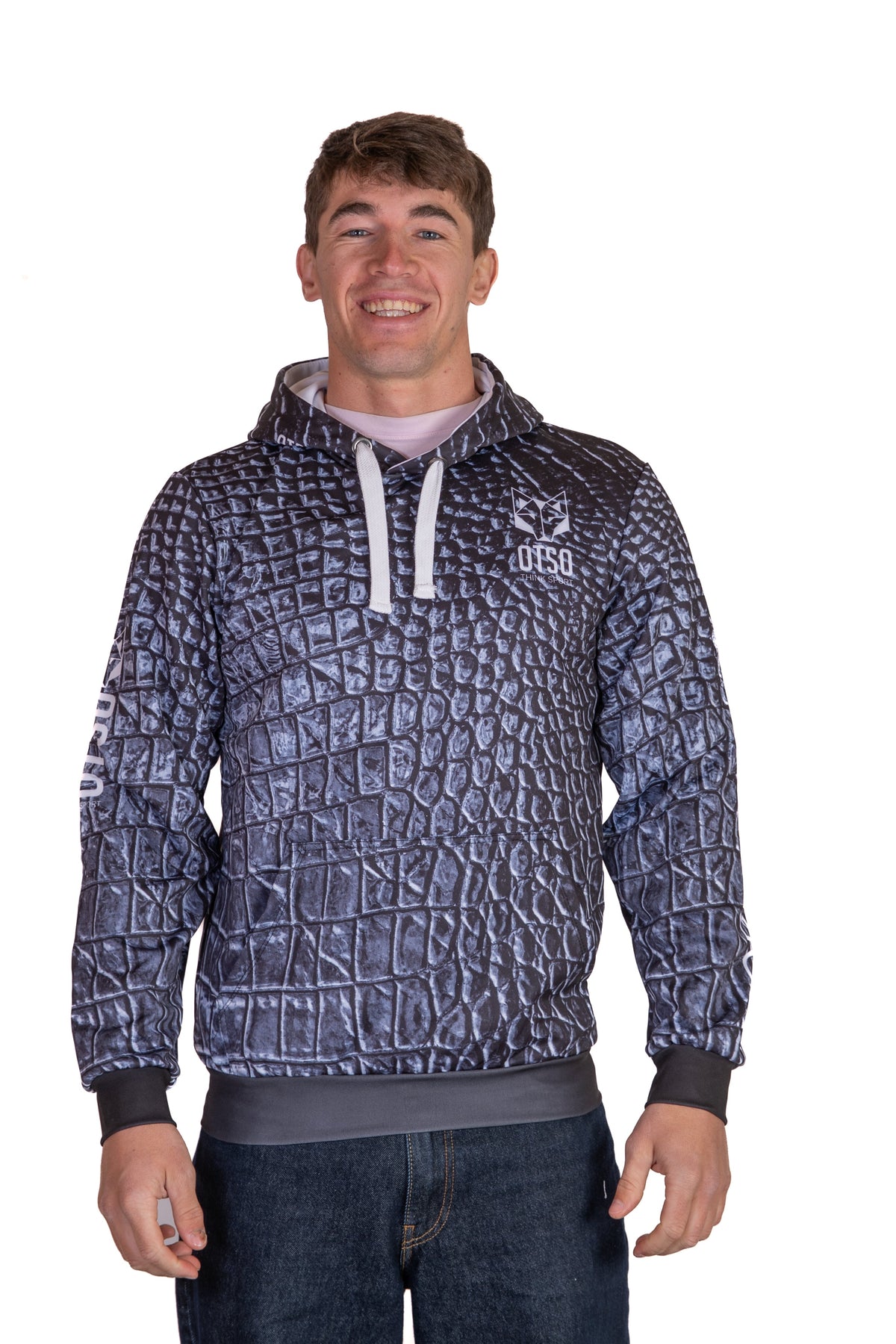 Hooded Sweatshirt - Black Snake