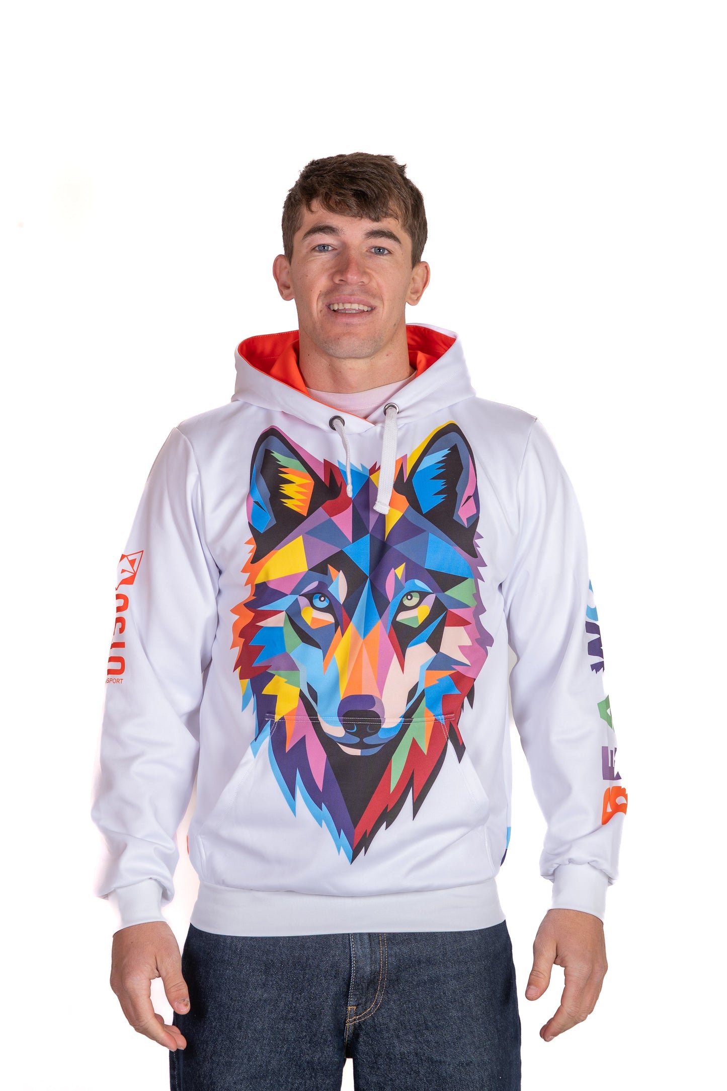 Kapuzenshirt - Sei ein Wolf