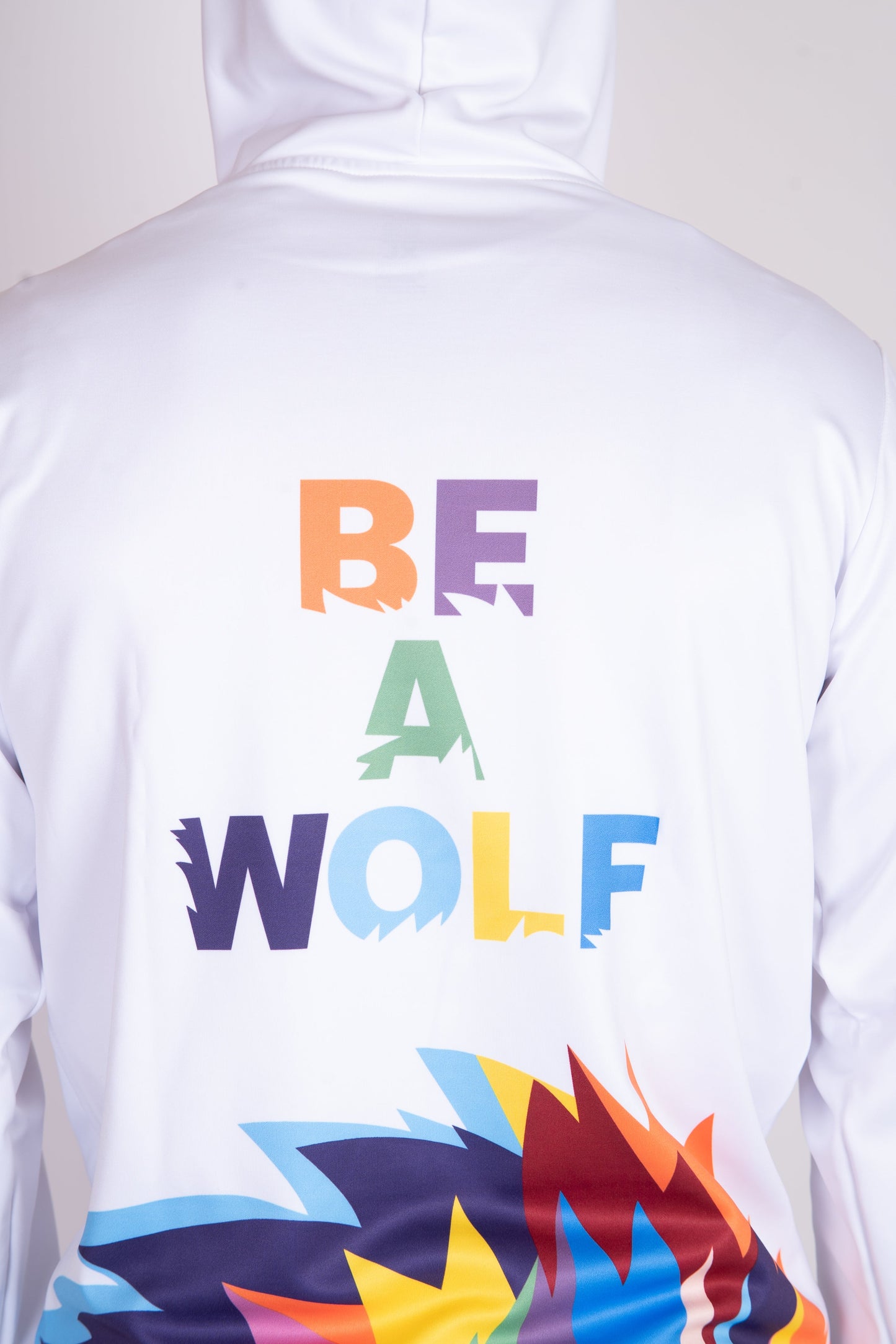 Kapuzenshirt - Sei ein Wolf