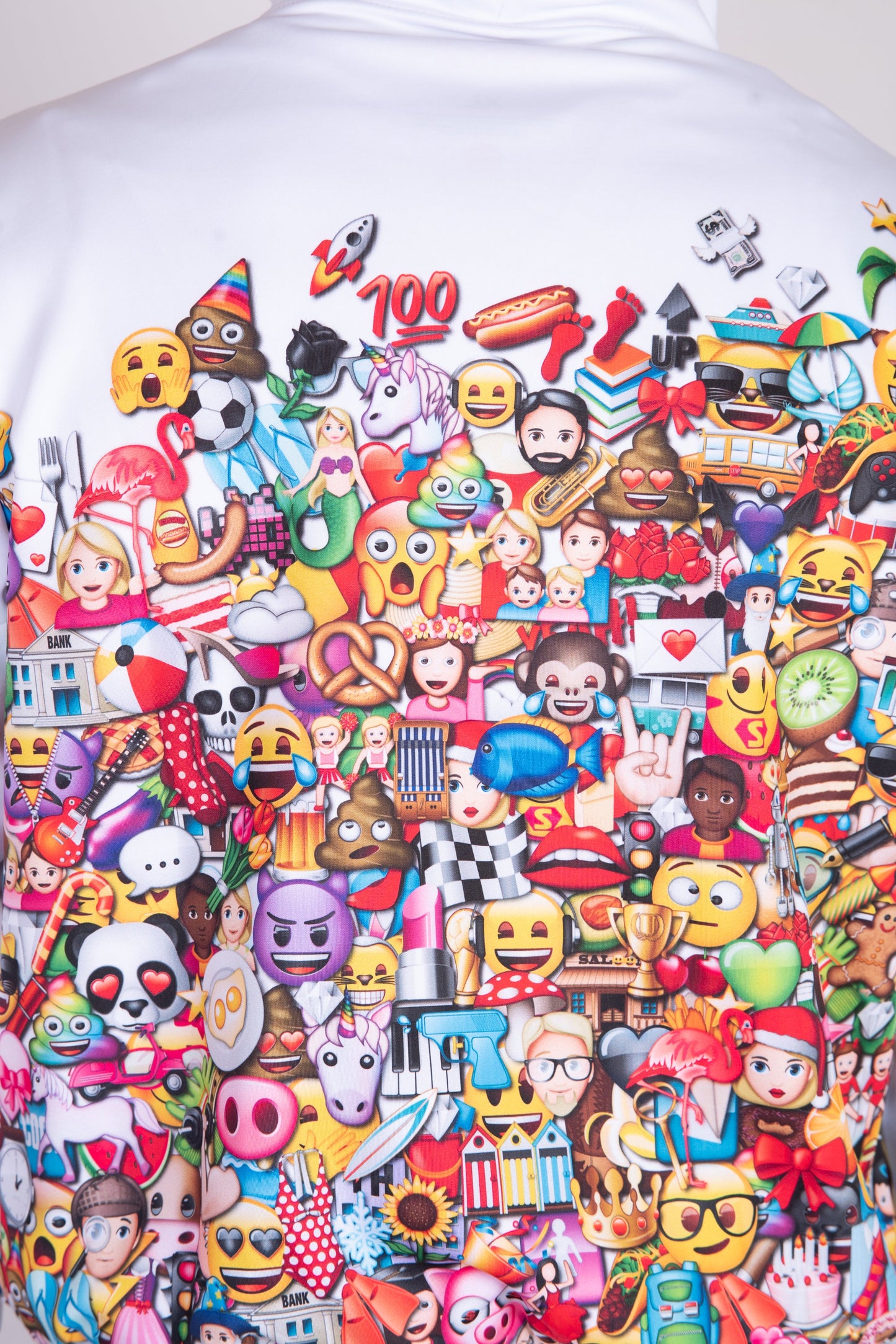 Sweat à capuche - Emoji Big Wave