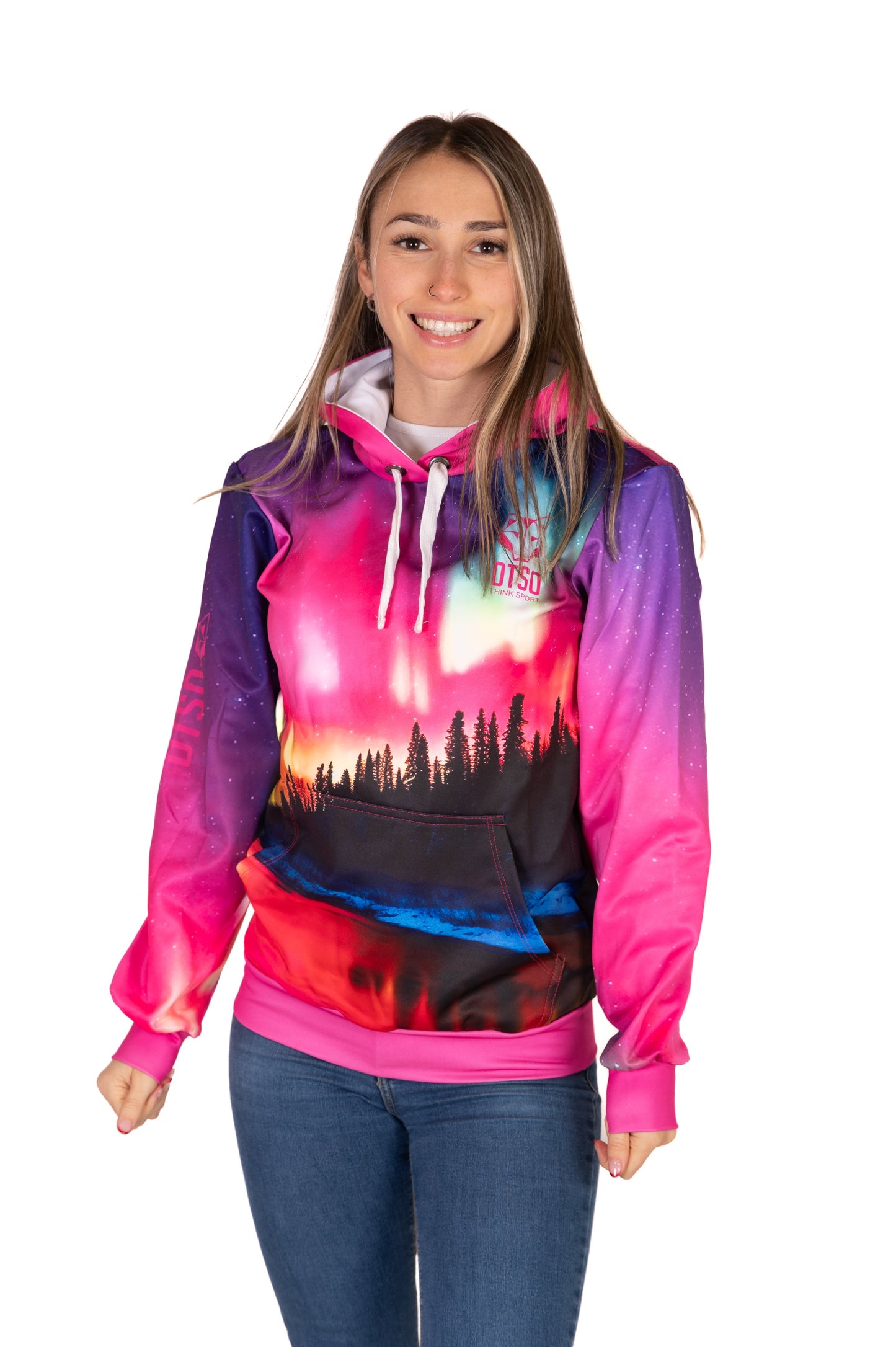 Hooded sweatshirt - Northern lights