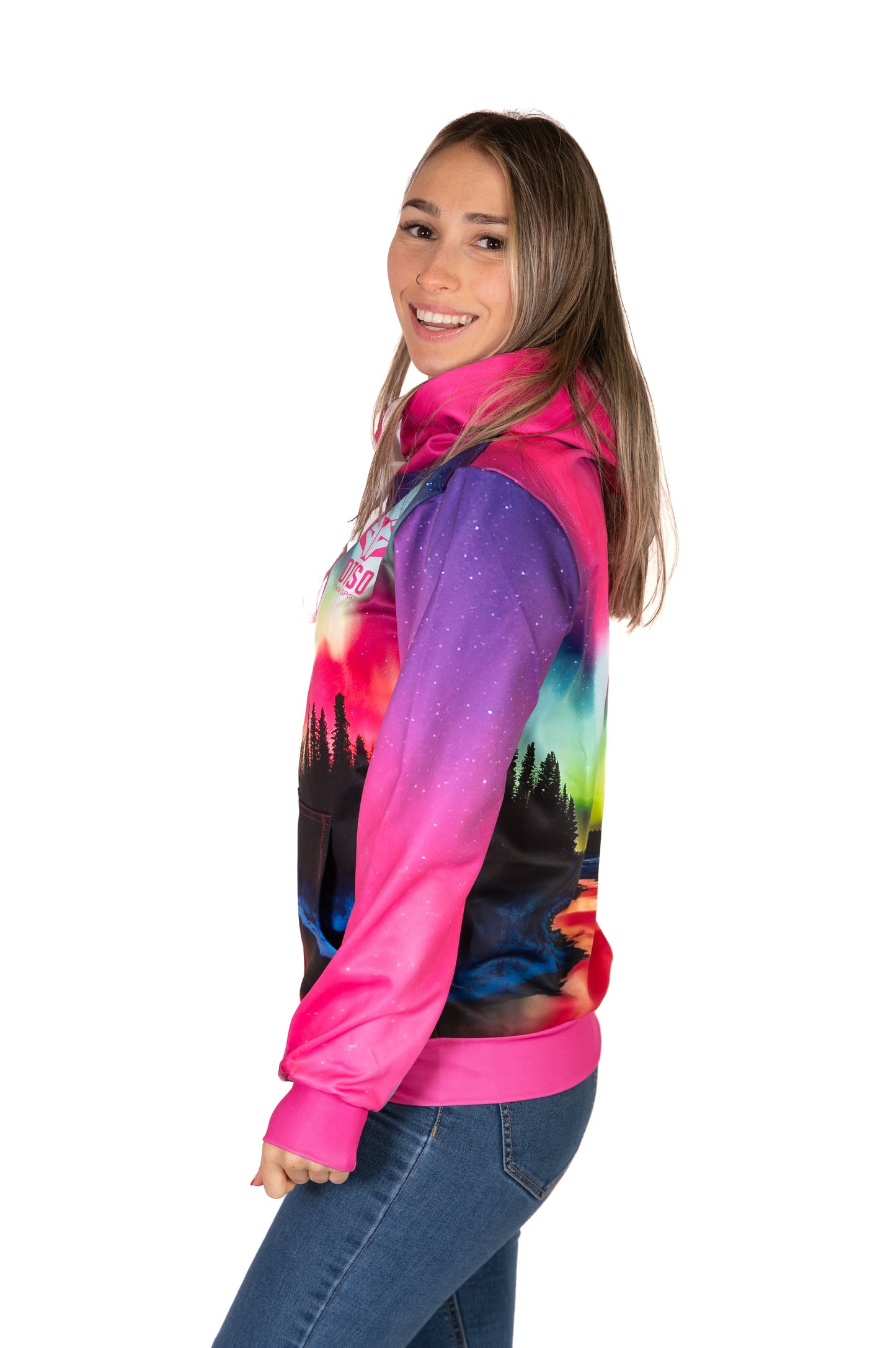 Hooded sweatshirt - Northern lights
