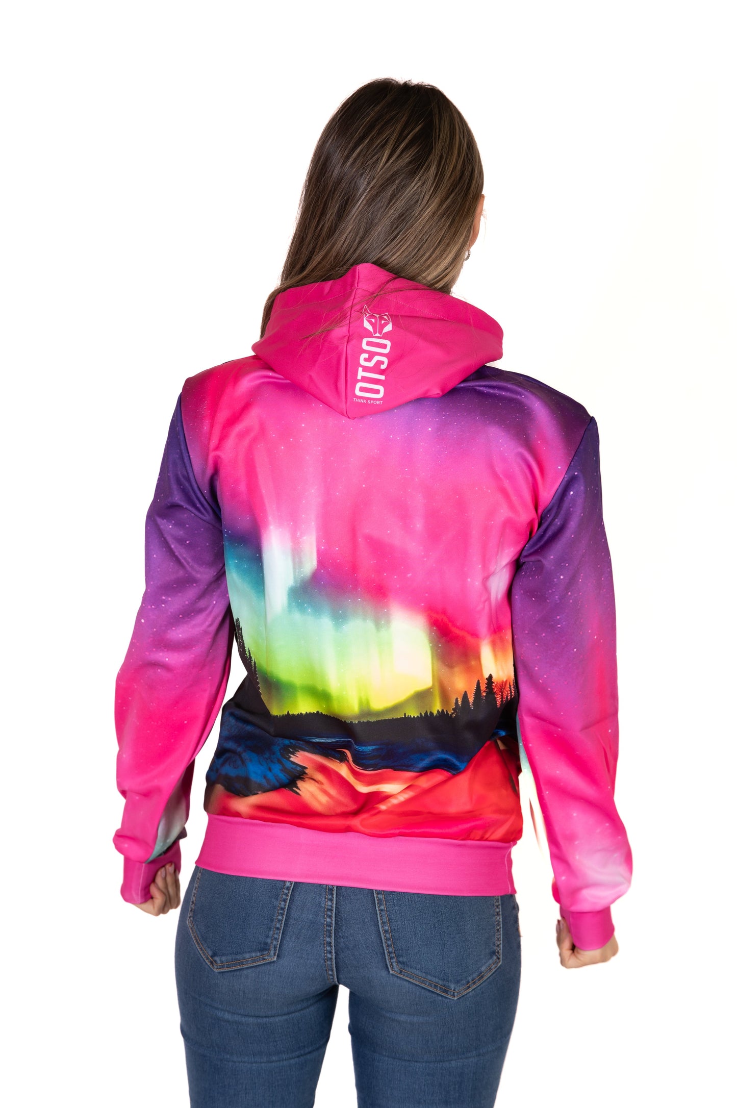 Hooded sweatshirt - Northern lights
