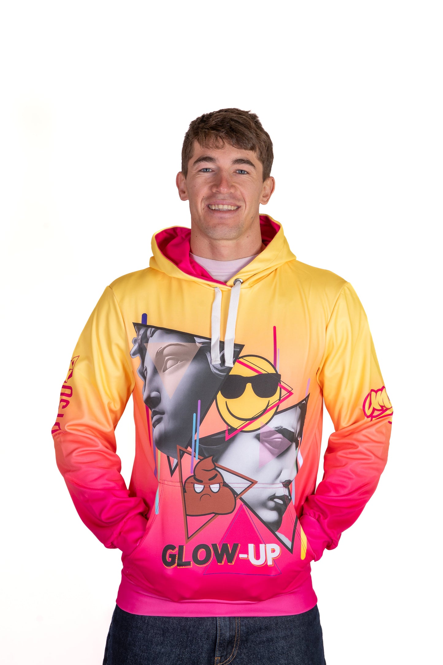 Sweat à capuche - Emoji Glow-Up