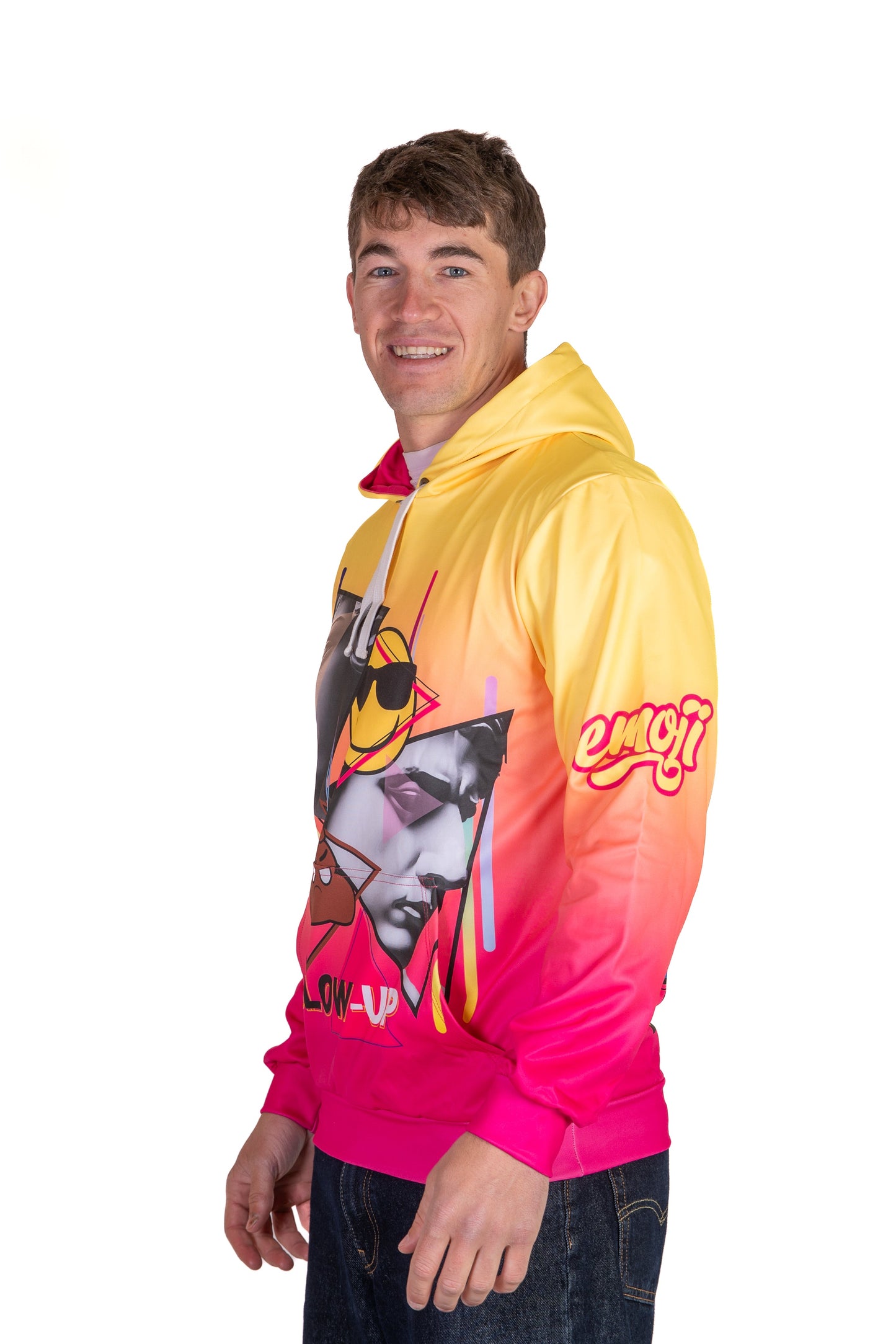 Sweat à capuche - Emoji Glow-Up