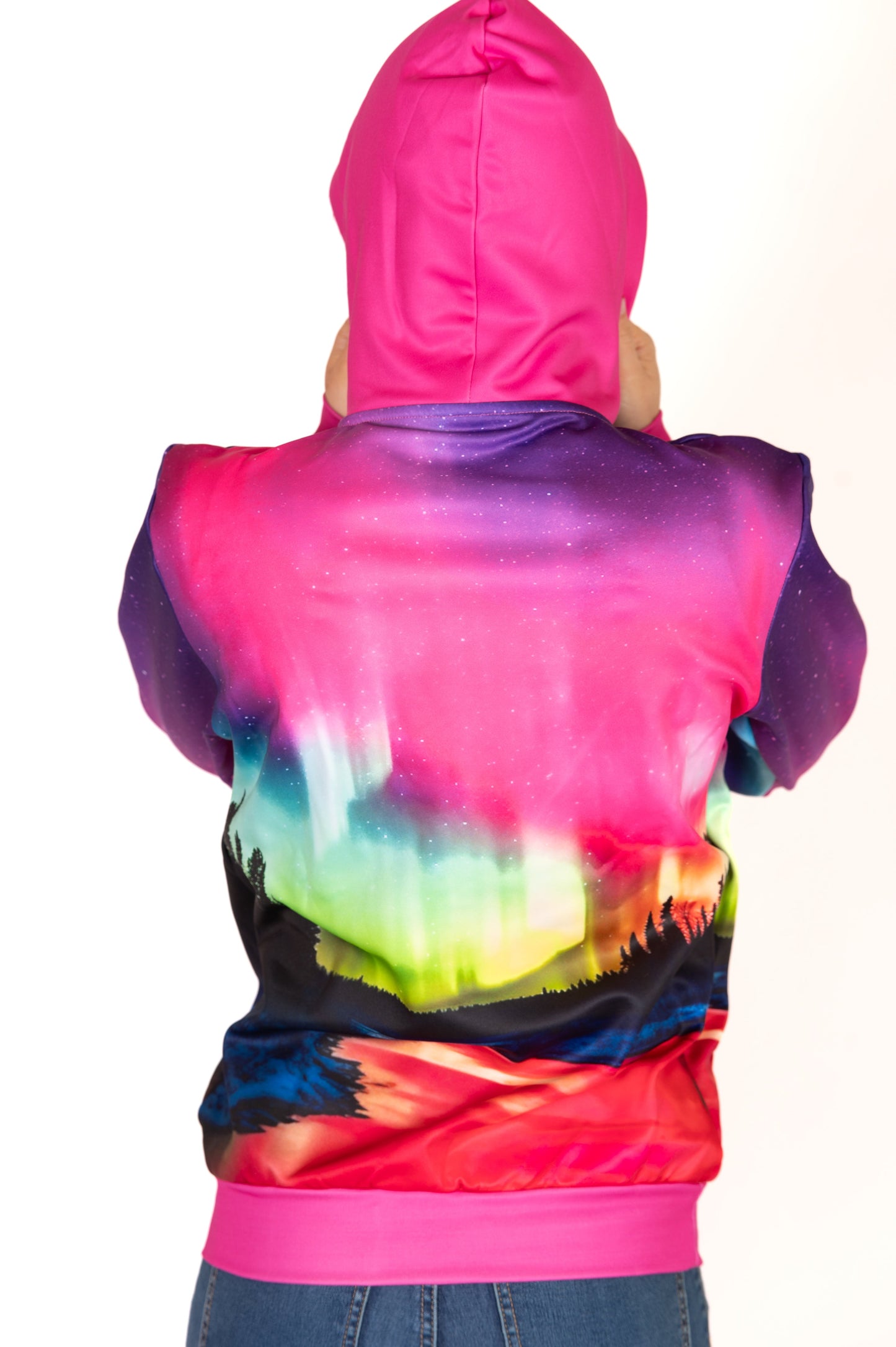 Hooded sweatshirt - Northern lights