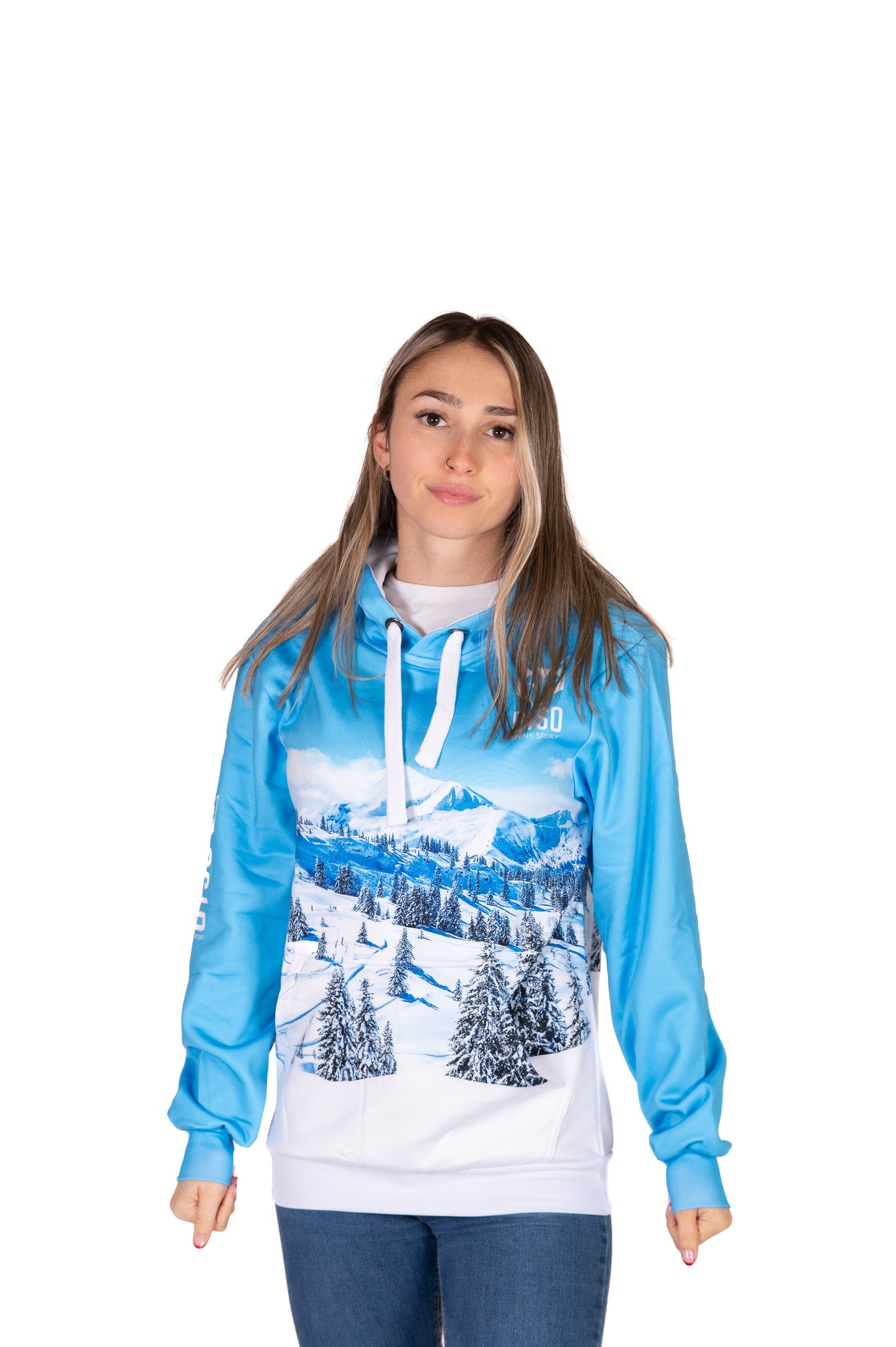 Kapuzenshirt - Schneewald
