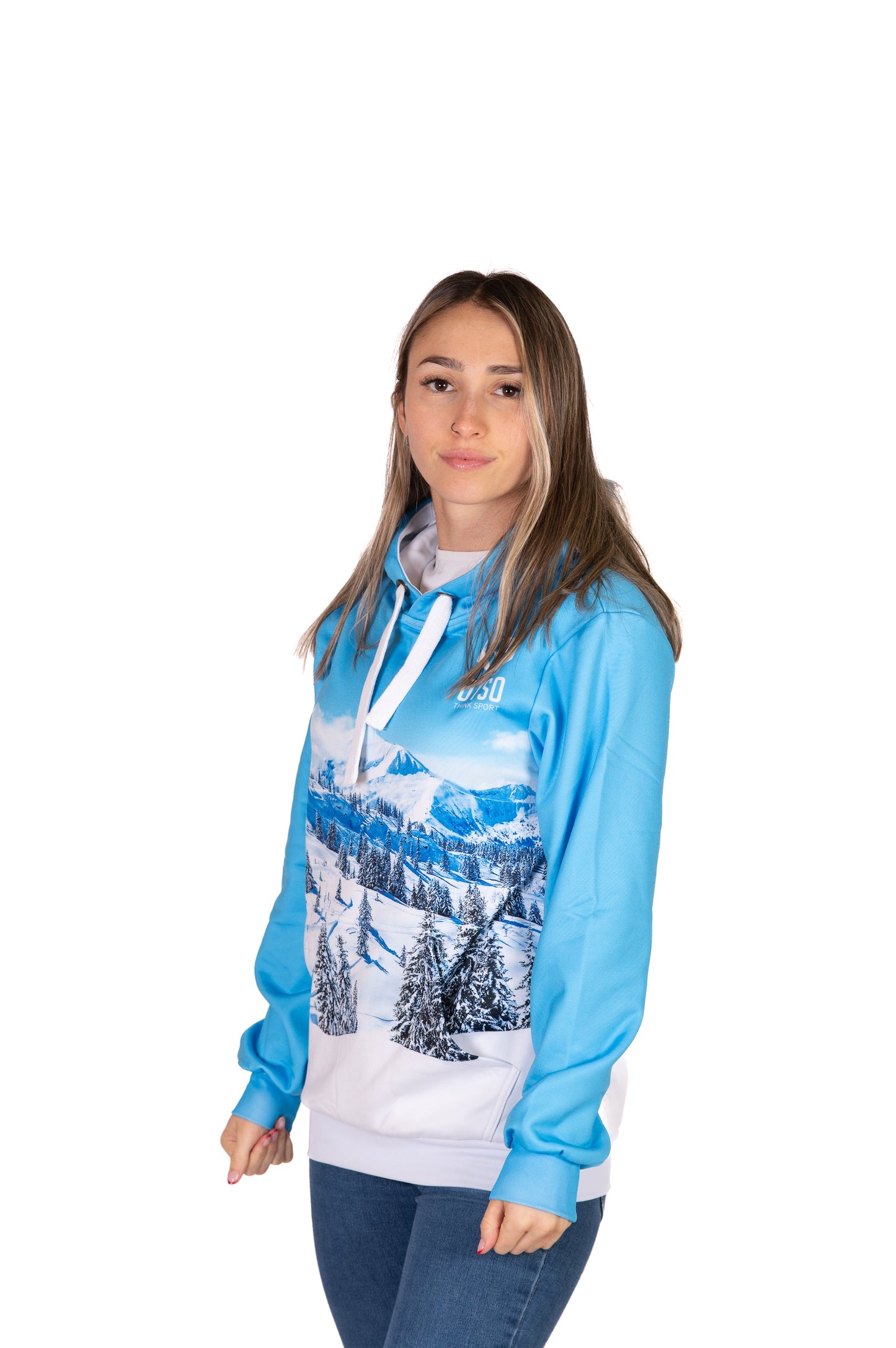 Kapuzenshirt - Schneewald
