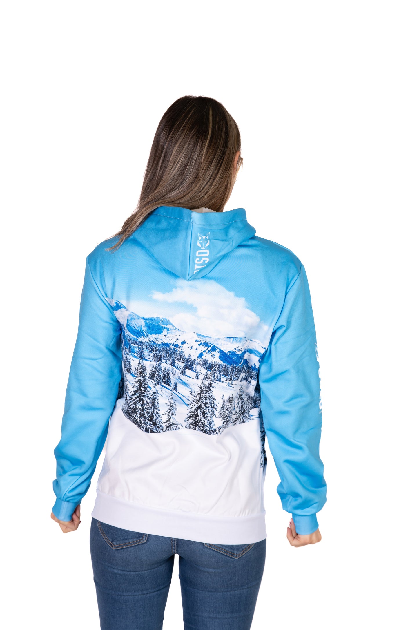 Kapuzenshirt - Schneewald