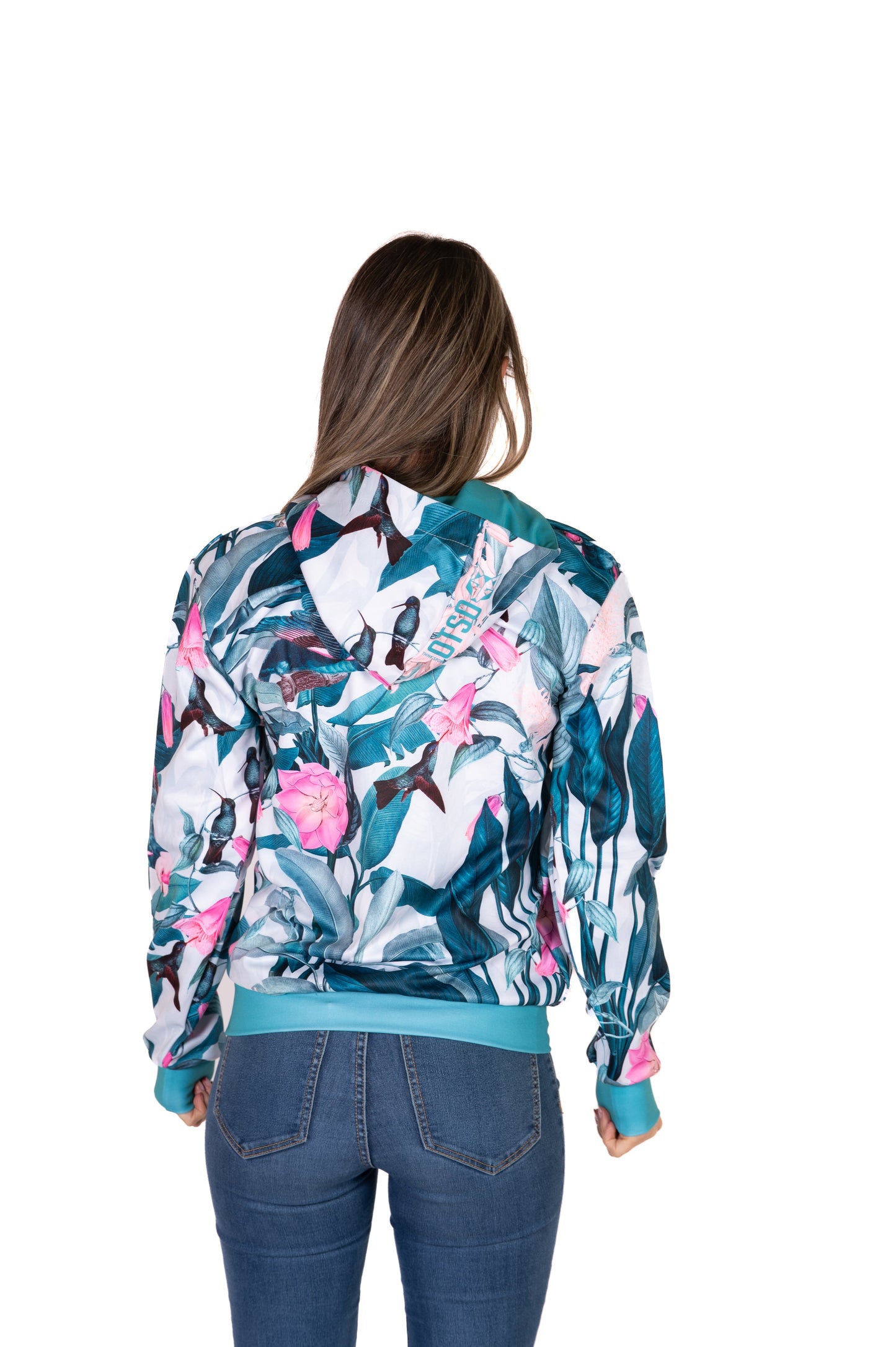 Hooded sweatshirt - Garden