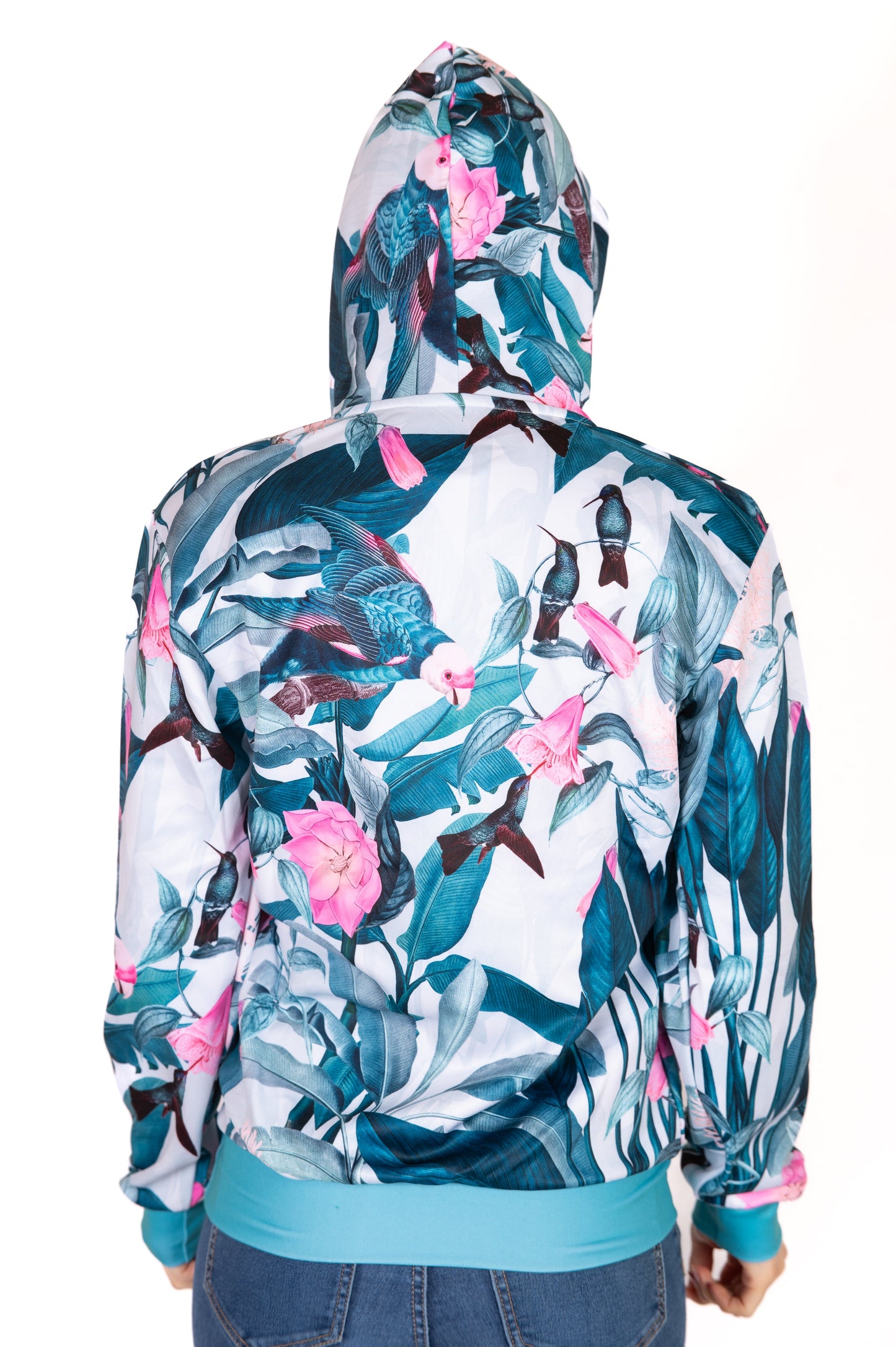 Hooded sweatshirt - Garden