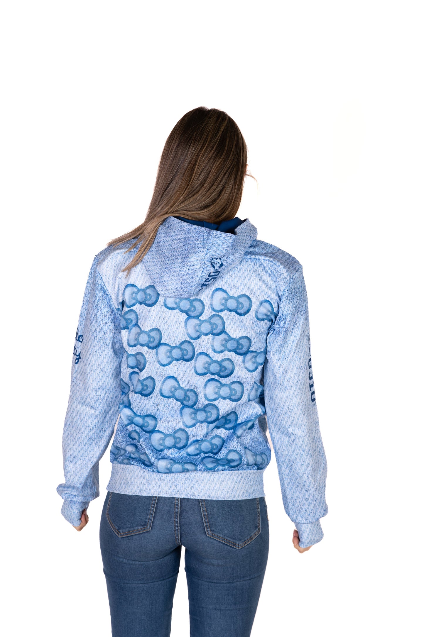 Sweat à capuche - Hello Kitty Denim