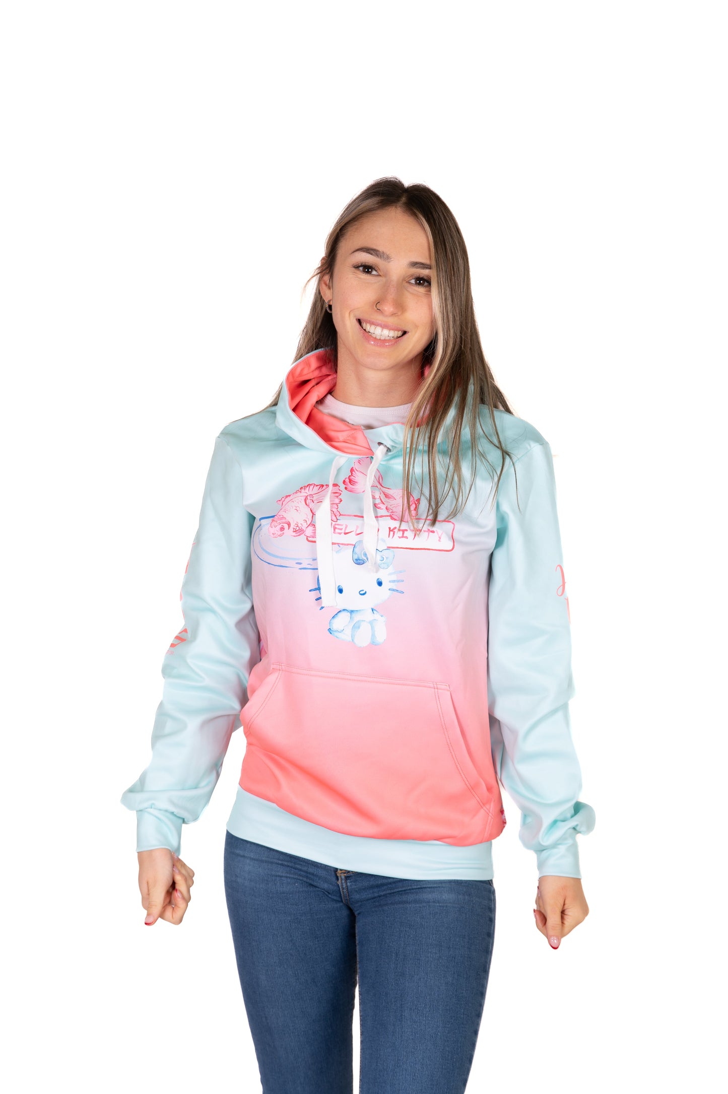 Sweat à capuche - Hello Kitty Wave