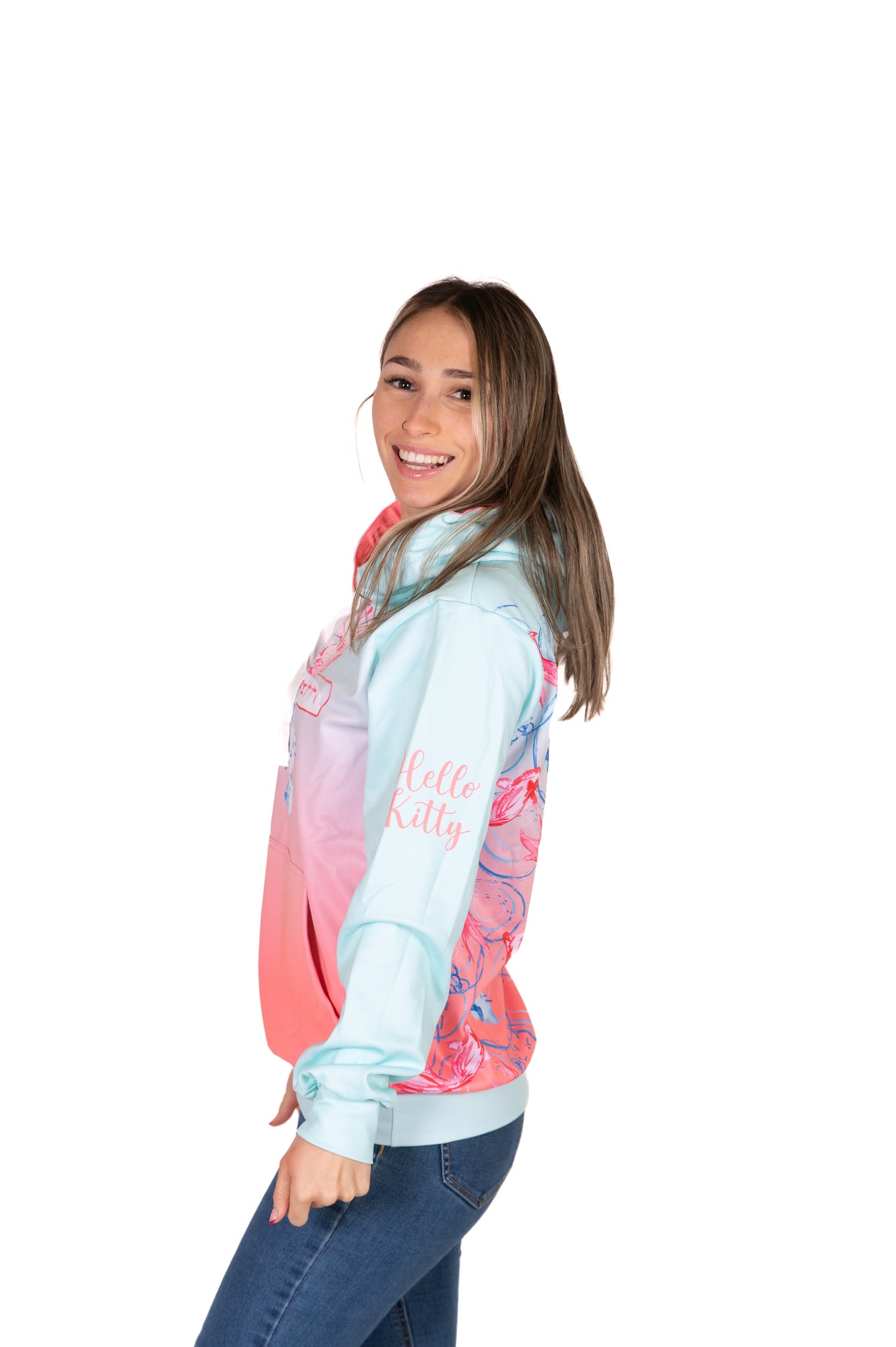 Sweat à capuche - Hello Kitty Wave