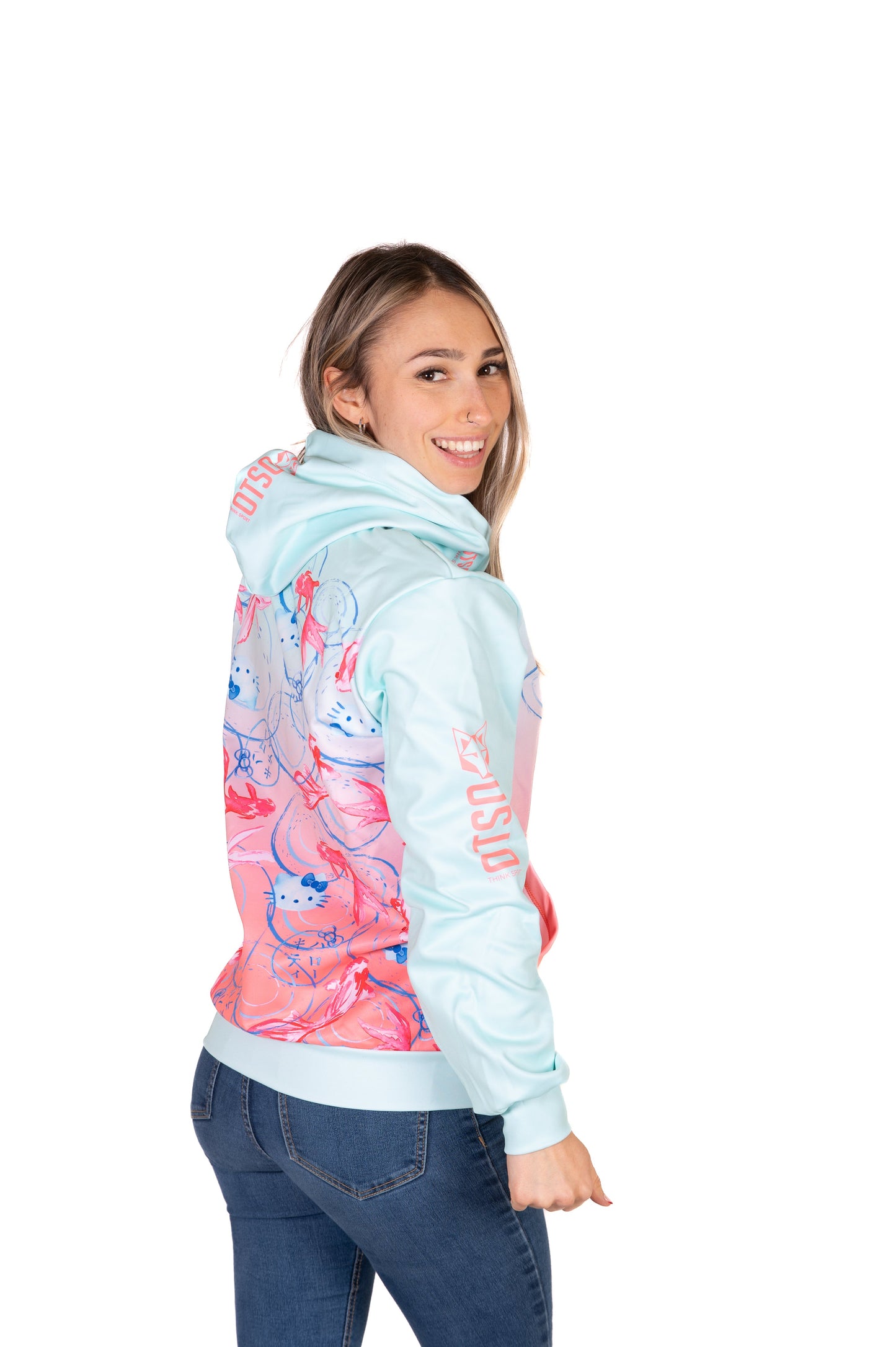 Sweat à capuche - Hello Kitty Wave