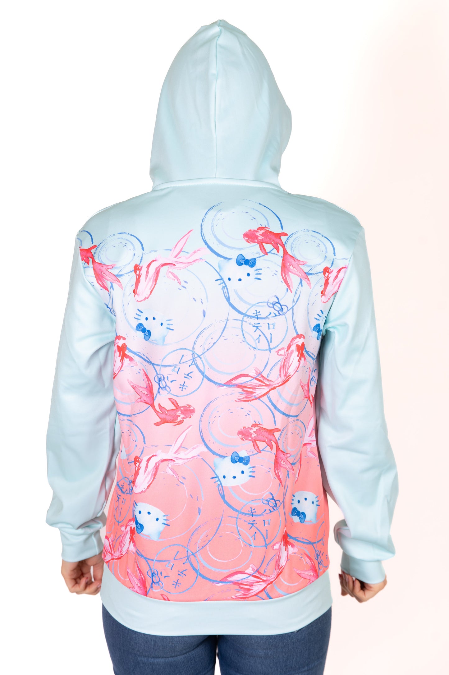 Sweat à capuche - Hello Kitty Wave