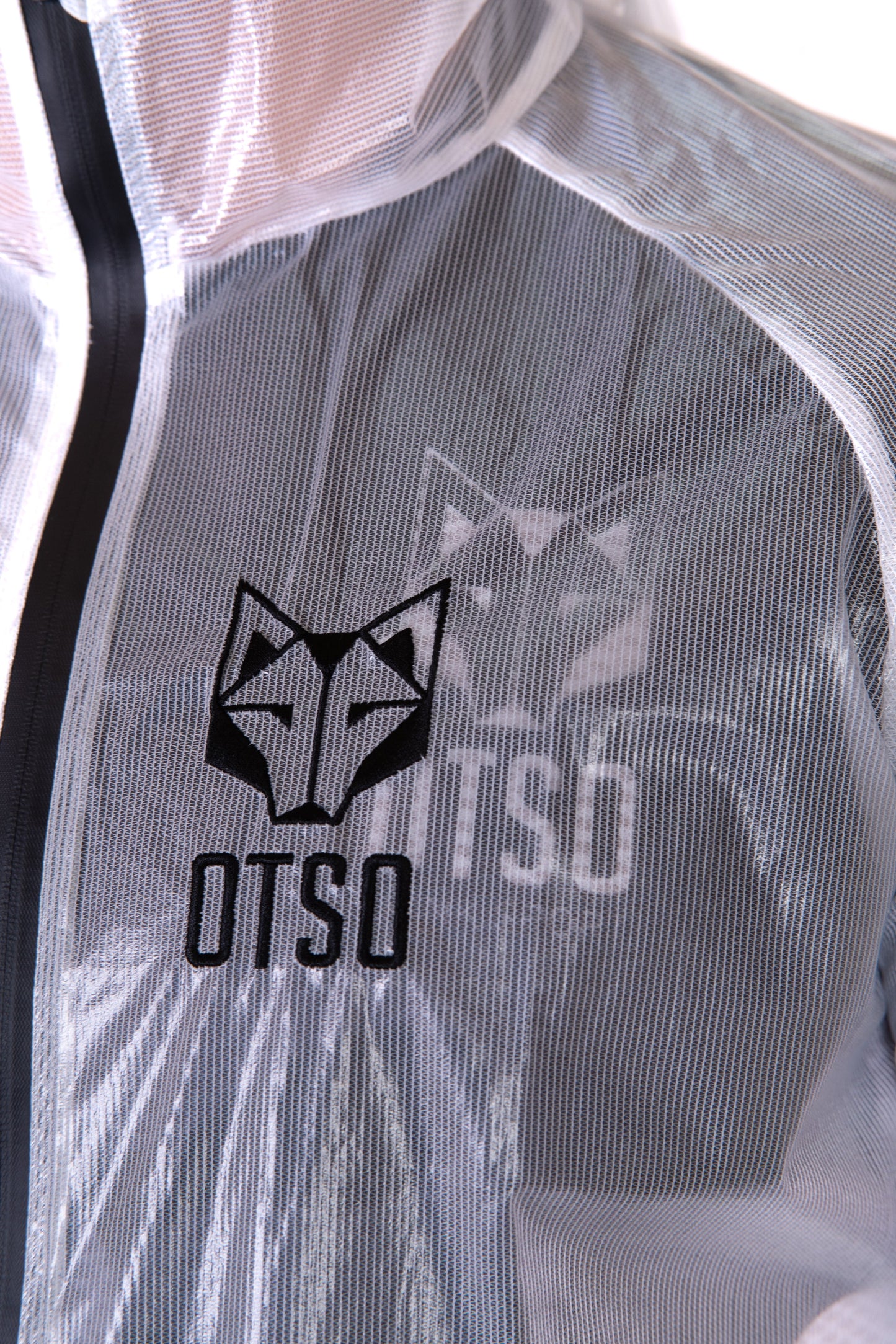 Waterproof Jacket - White & Black